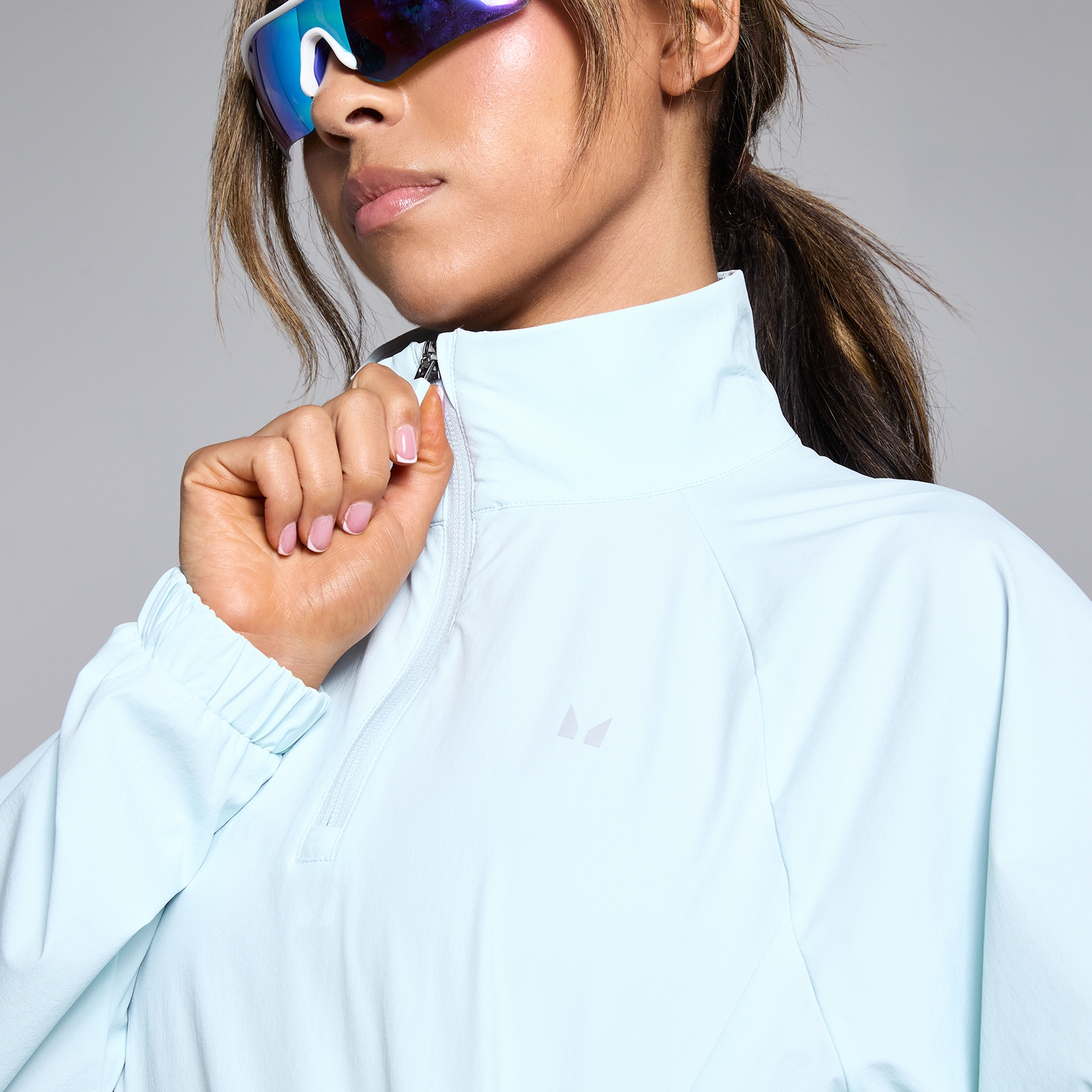 Thumbnail - MP Damen Velocity Windjacke – Babyblau - S