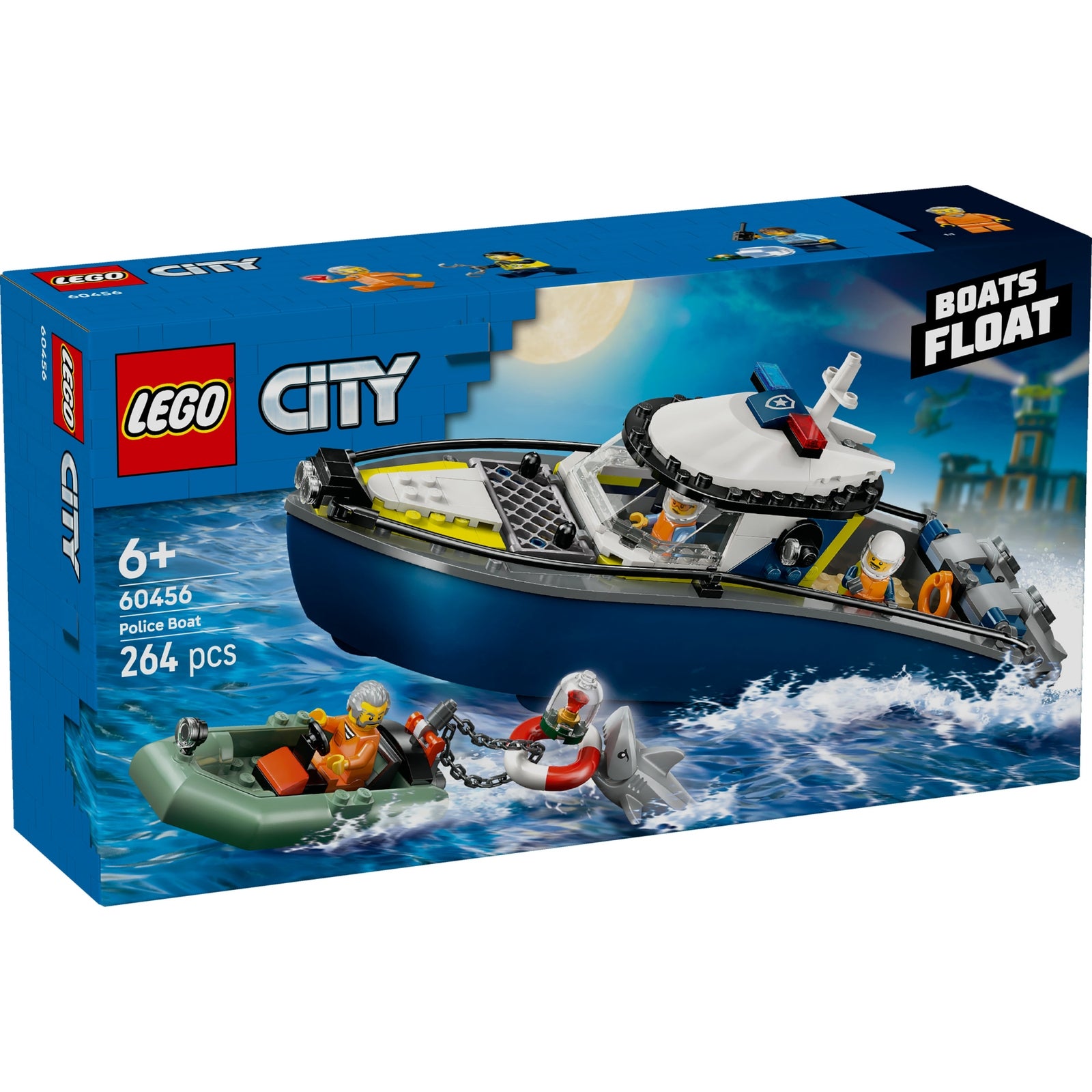 60456 La course-poursuite en bateau de police