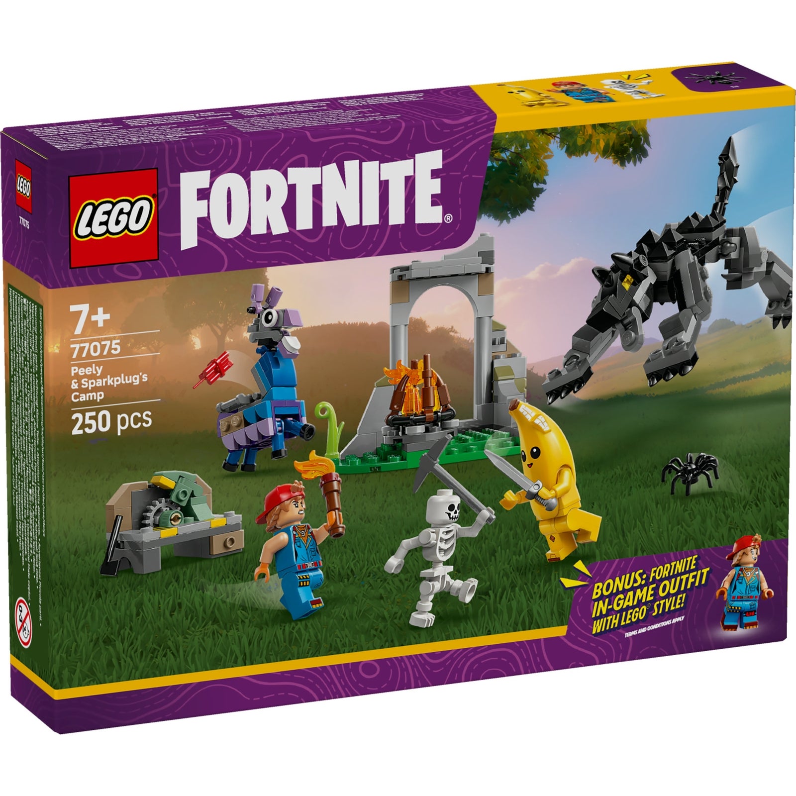 LEGO® Fortnite® 77075 Le camp de Banane et Mécano