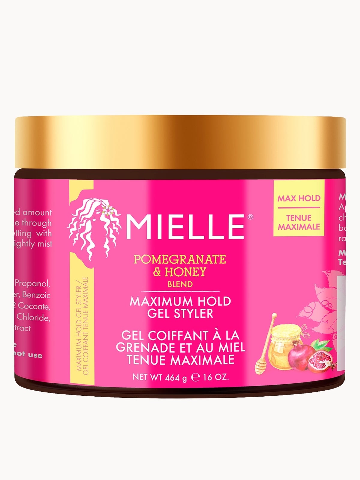 Mielle Organics Pomegranate & Honey Maximum Hold Gel Styler 473ml