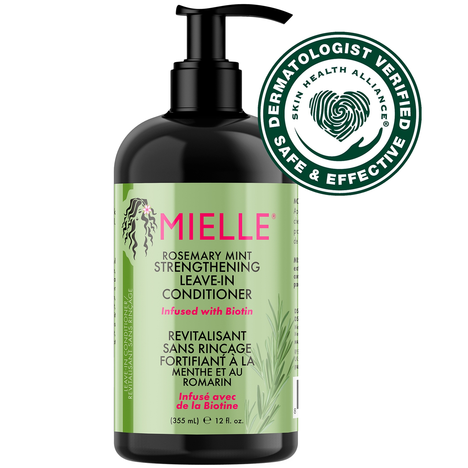 Mielle Organics Rosemary Mint Leave-In Conditioner 355Ml-image