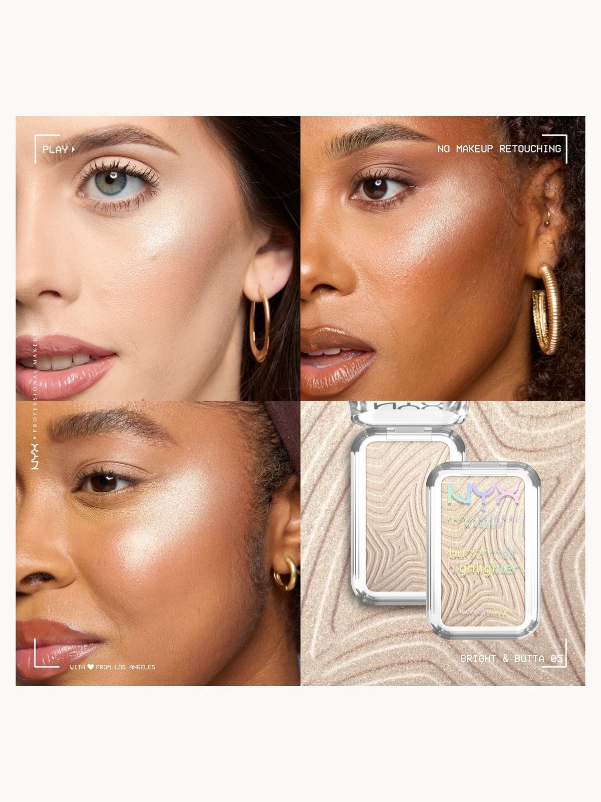 NYX Professional Makeup Buttermelt Highlighter 5g (Various Shades) - Butta Mint 4