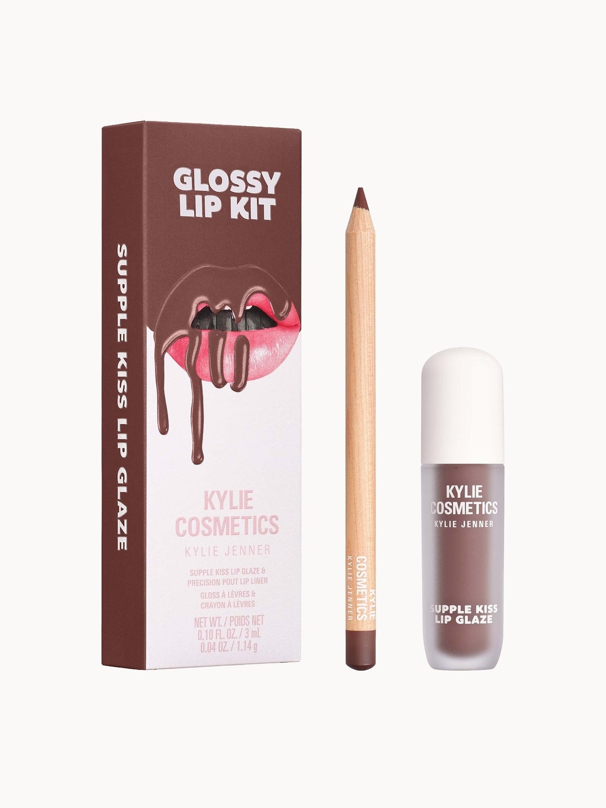 Kylie Cosmetics Glossy Lip Kit (Various Shades) - Espresso