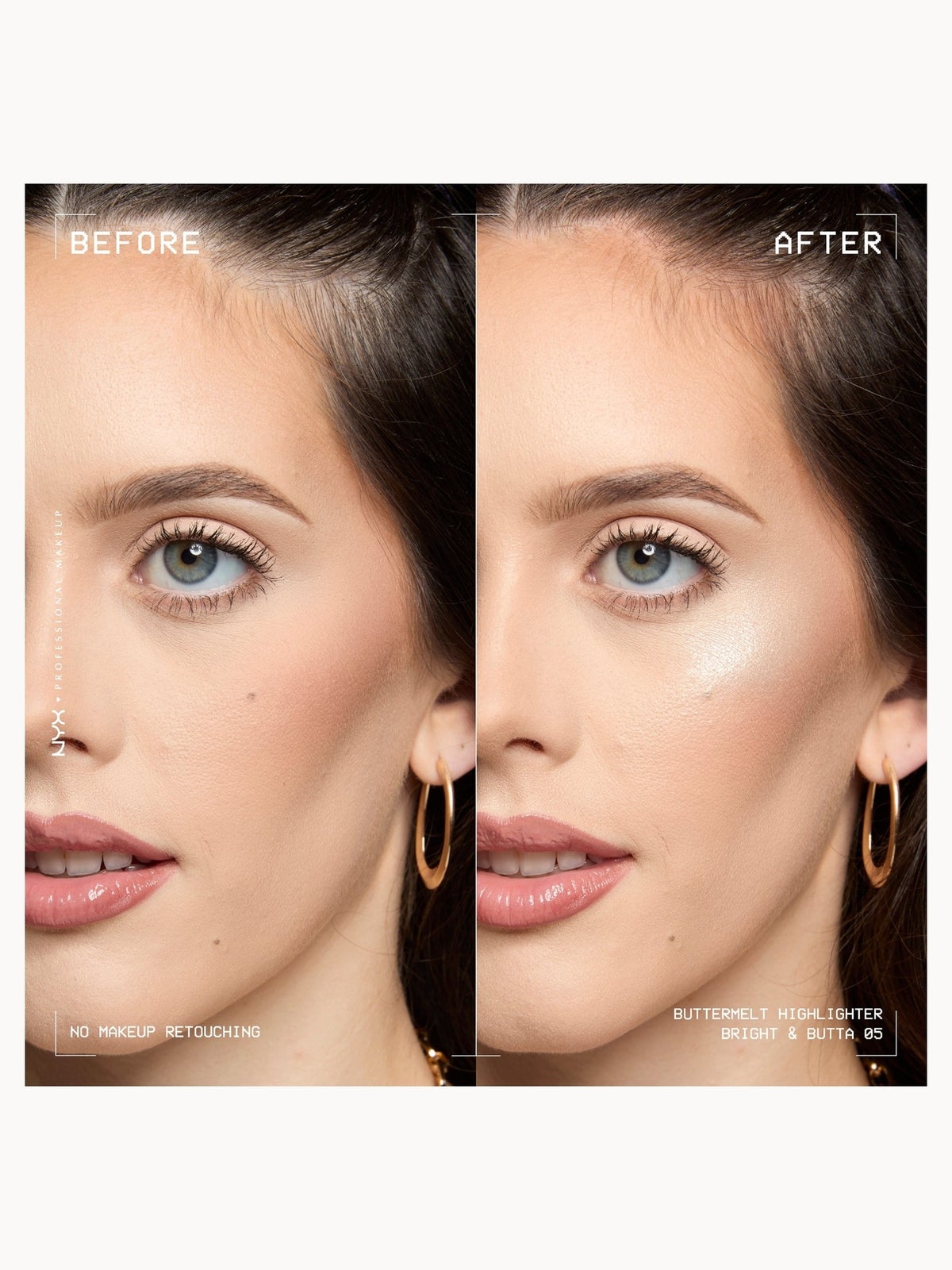NYX Professional Makeup Buttermelt Highlighter 5g (Various Shades) - Bright & Butta 2