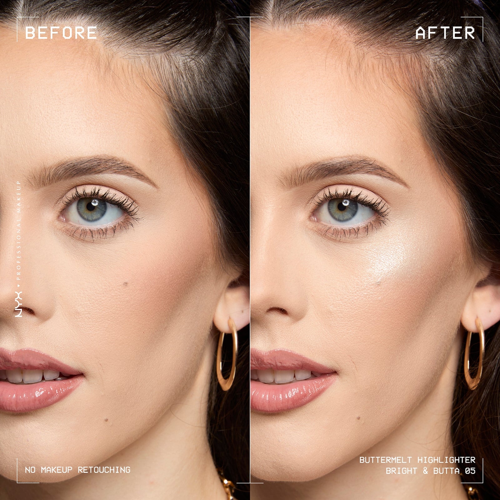 NYX Professionelles Make-up Buttermelt Illuminating Color 5g Hell