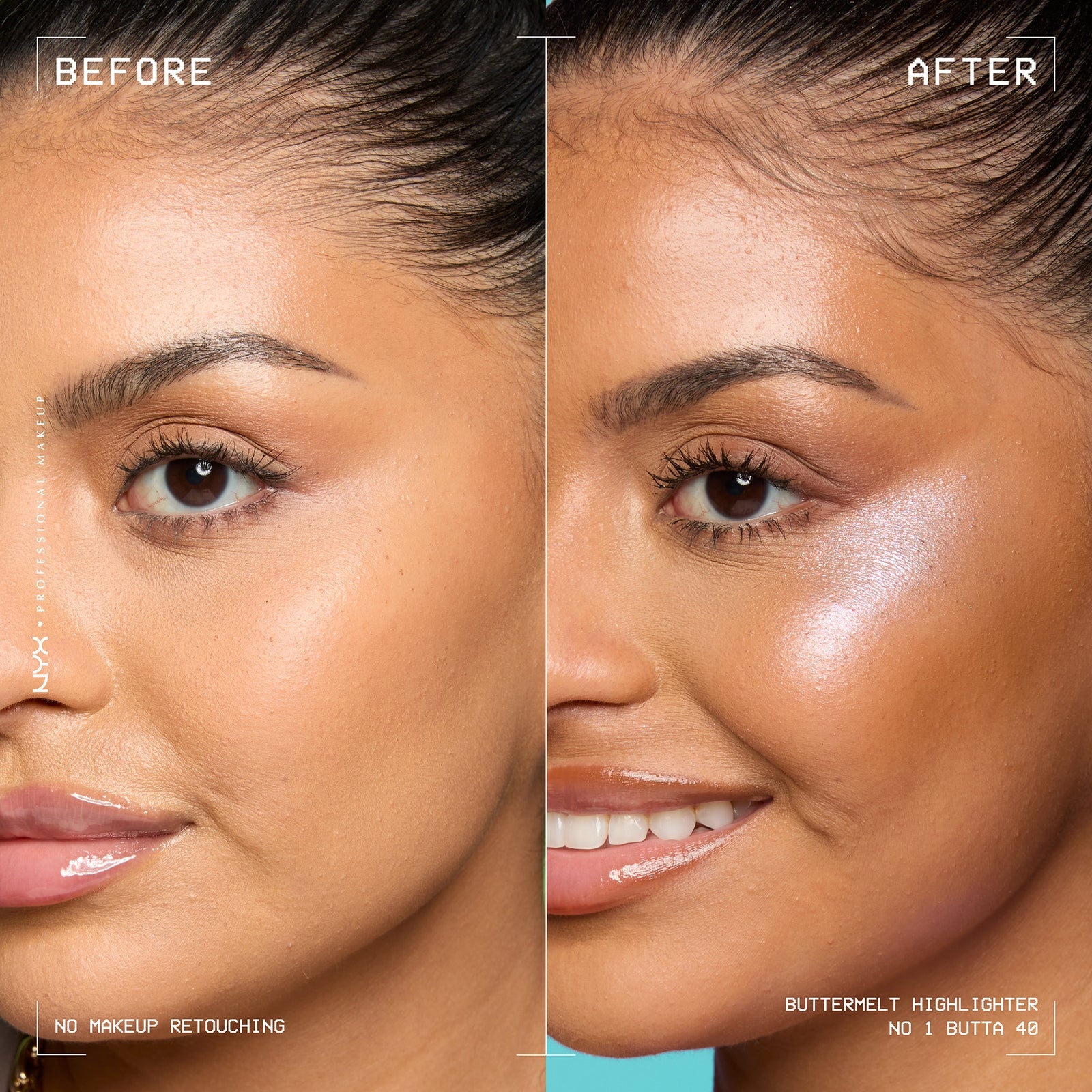 NYX Professional Makeup Buttermelt Highlighter 5g (Various Shades) - No 1 Butta 2