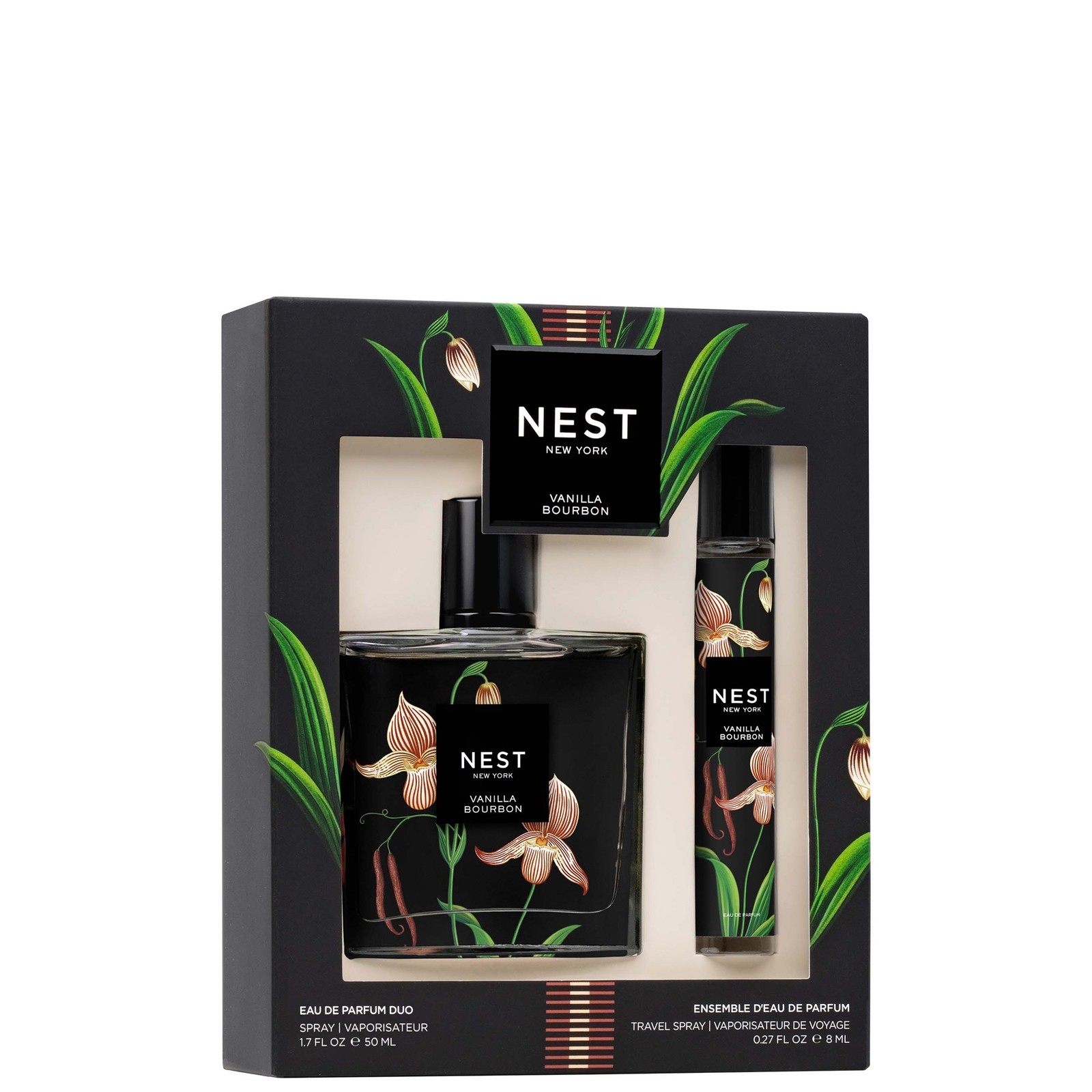 NEST New York  50ml + 8ml Vanilla Bourbon EDP  IntlSet (Worth £110.00)