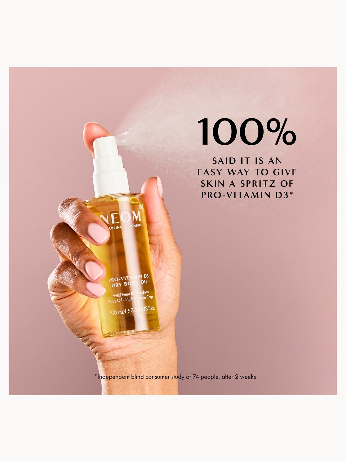 NEOM Pro-Vitamin D3 Dry Body Oil 100ml 4