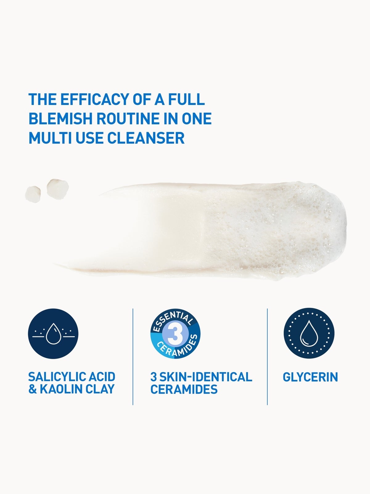 CeraVe Blemish Clay To Foam Cleanser 118ml 4