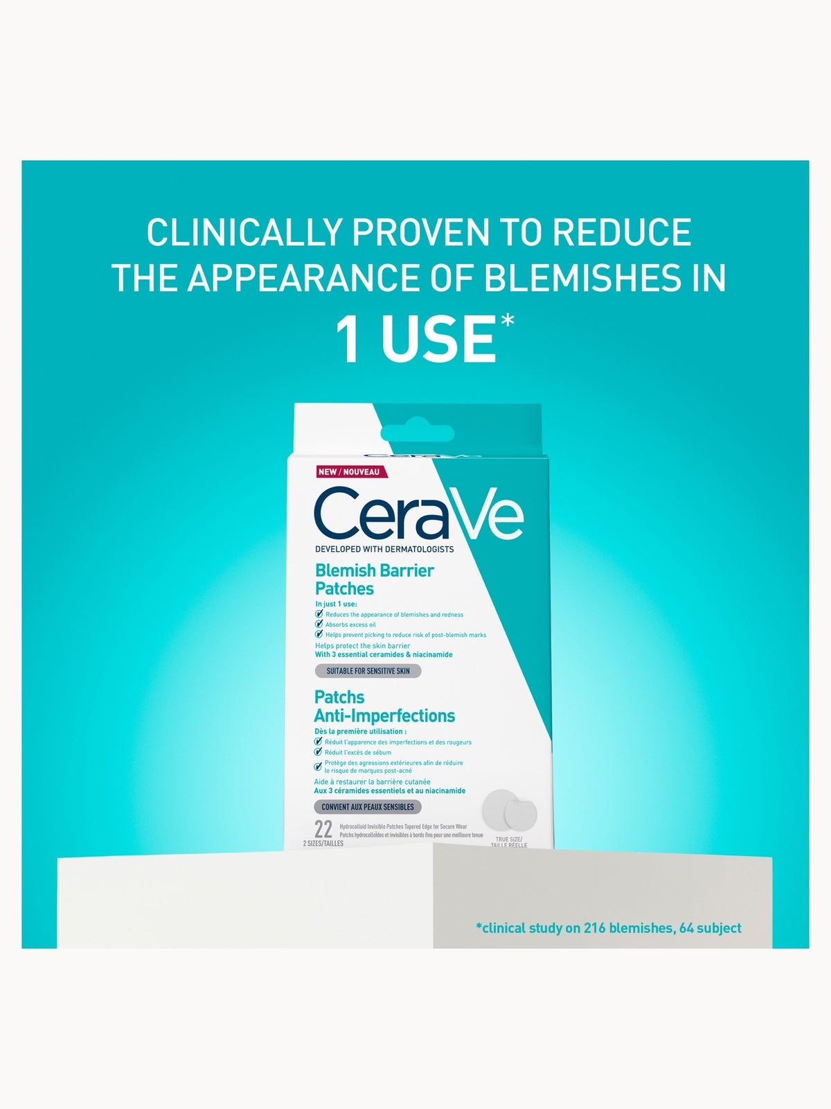 CeraVe Blemish Barrier Patches for Blemishes & Redness 2