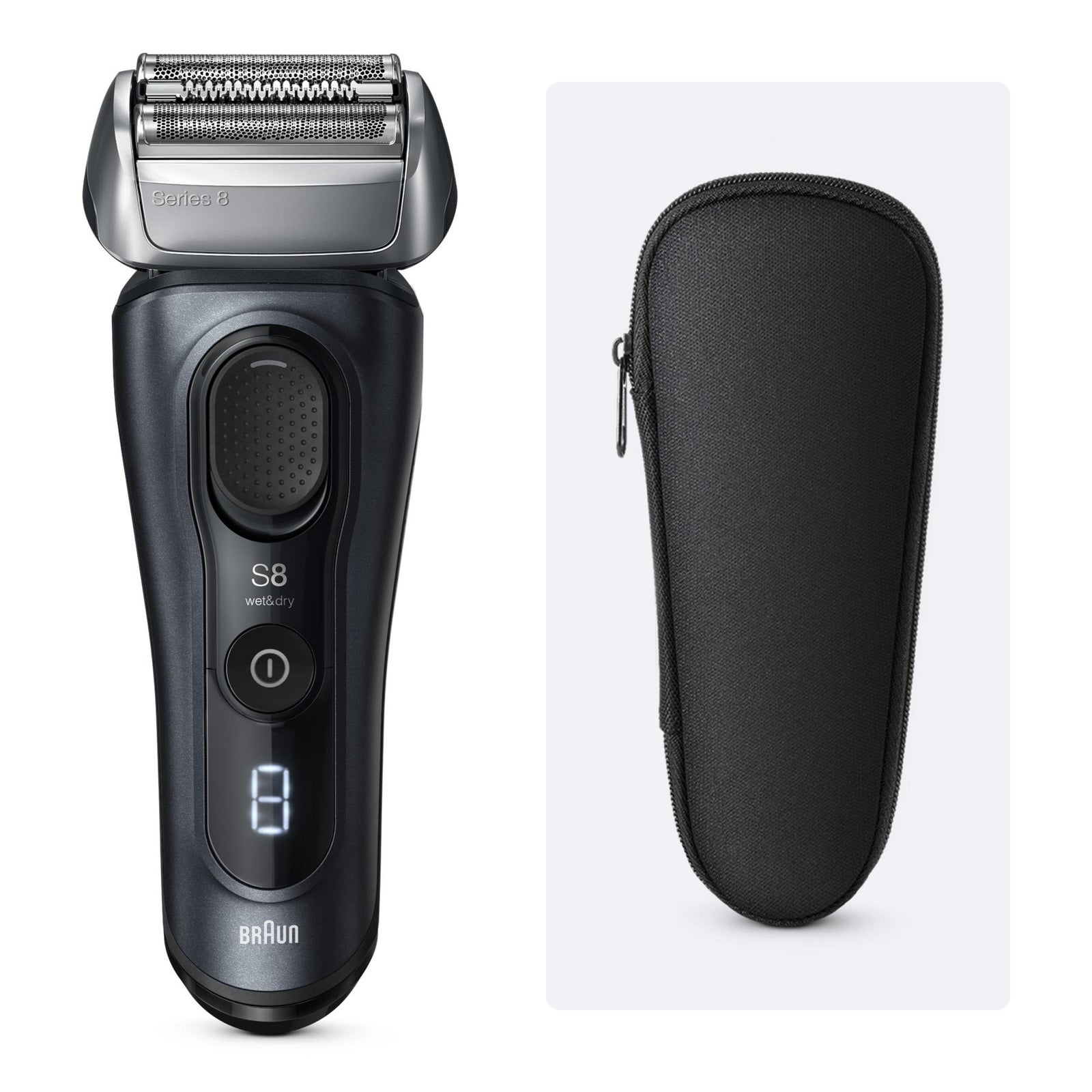 Braun Series 8 Electric Shaver, SensoAdapt, 60 min, 8603S, One Colour, Men - Image 3