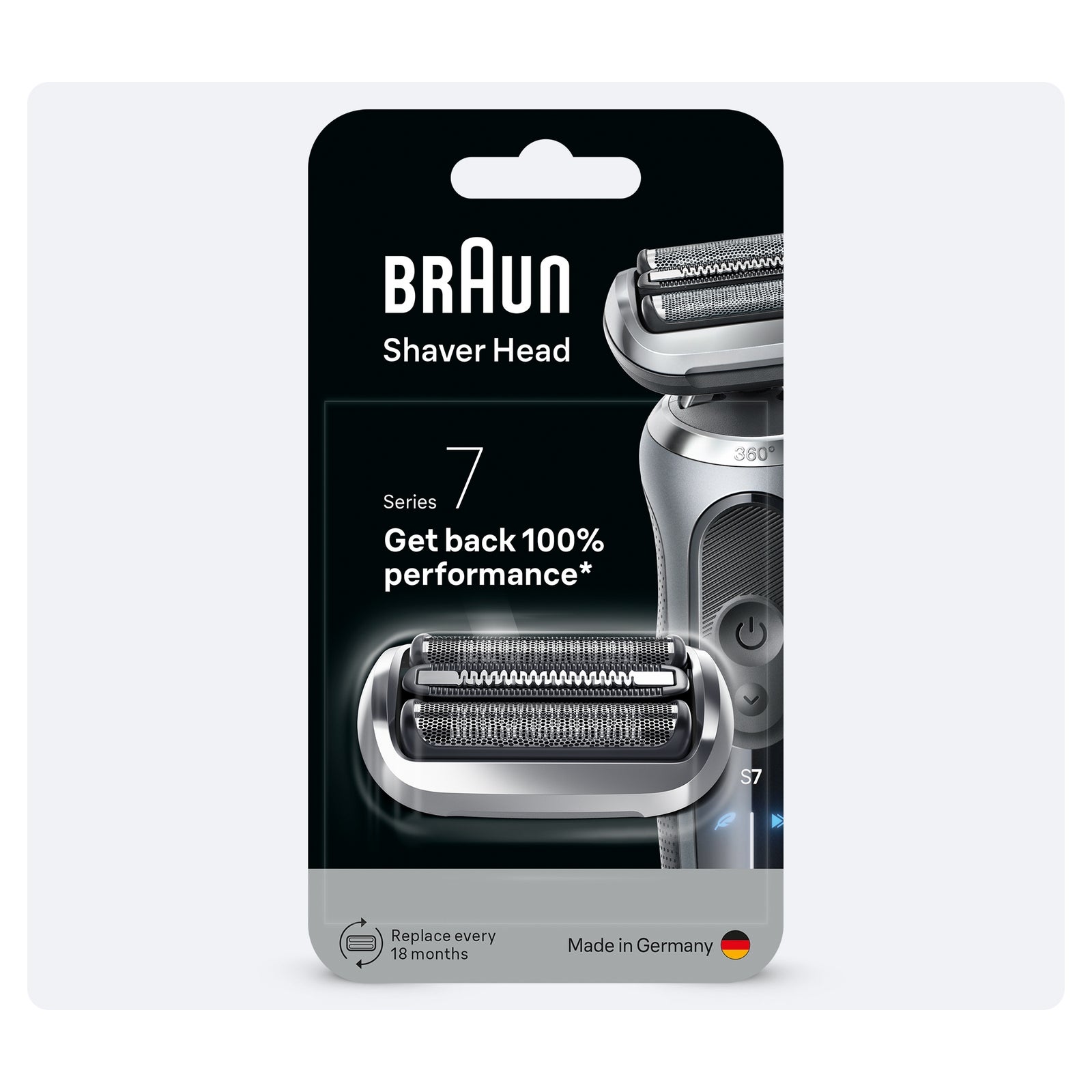 Braun Series 7 Elektrorasierer ORIGINAL Scherkopf 74S: retailer-supplied image
