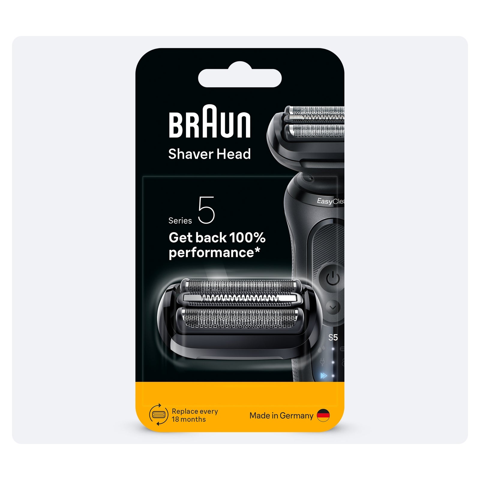 Braun Series 5 Elektrorasierer ORIGINAL Scherkopf 54B: retailer-supplied image
