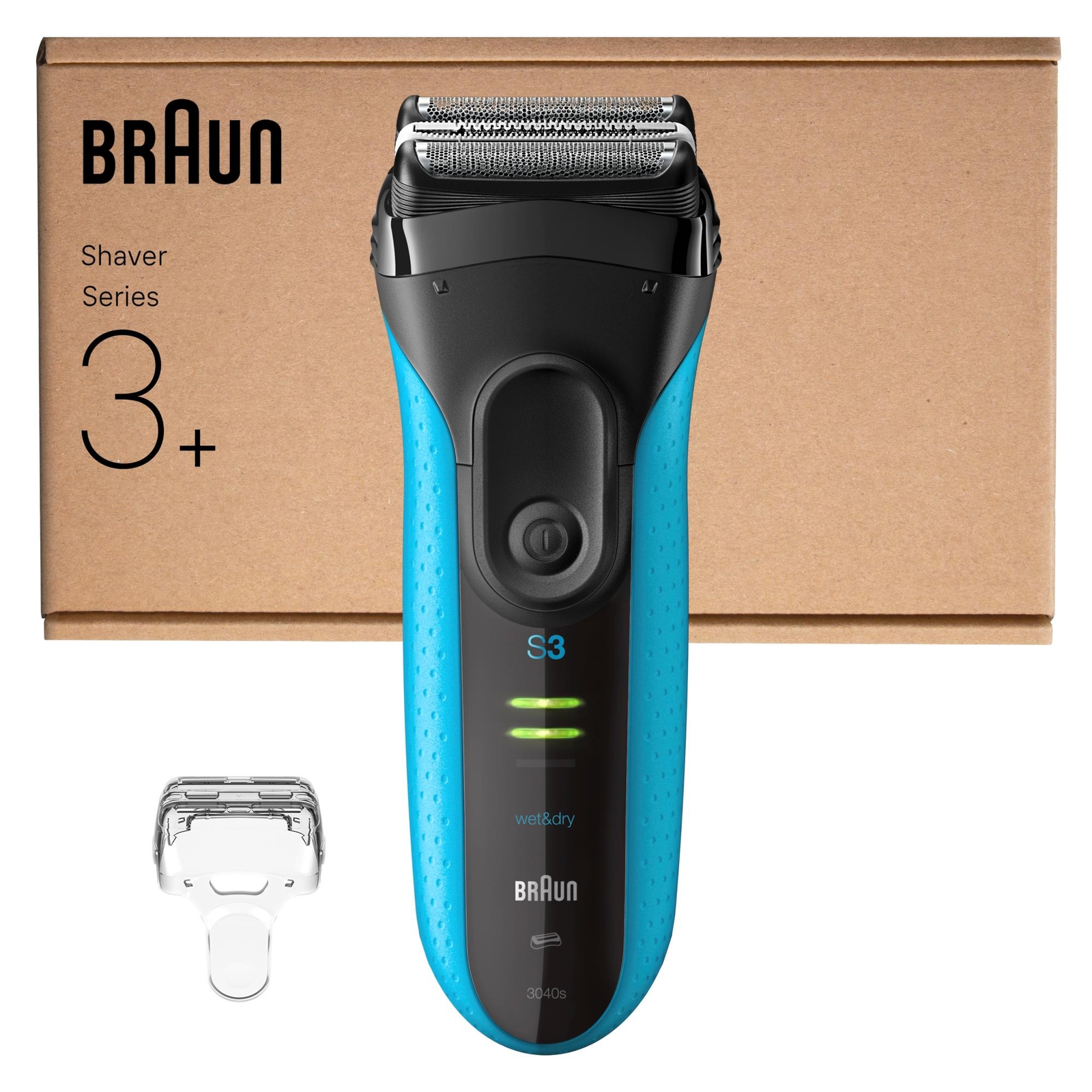 Men's Blue Braun Series 3 Proskin 3040S Electric Shaver