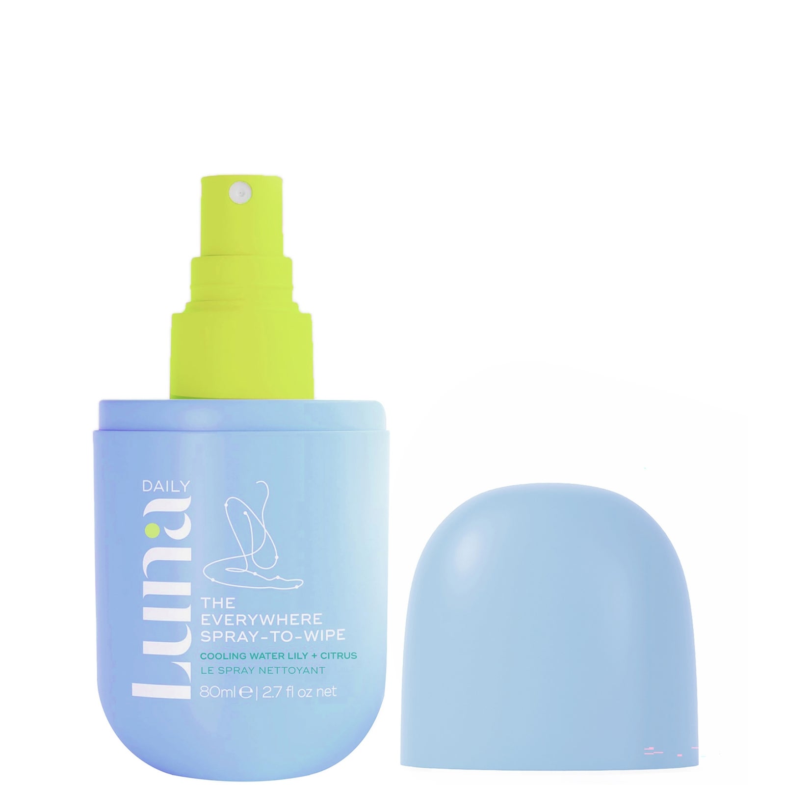 Luna Daily The Perfect Pair - The All Over Deodorant Cooling 70g + Spray to Wipe Cooling 80ml 3