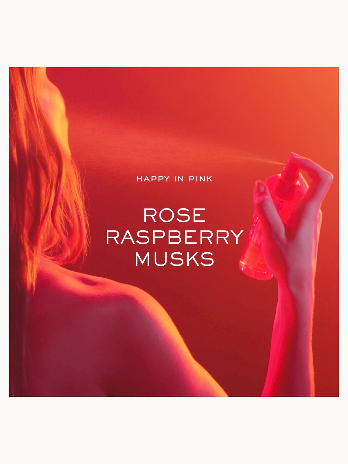 NUXE Hair & Skin Happy In Pink Body and Hair Fragrant Mist 100ml 2