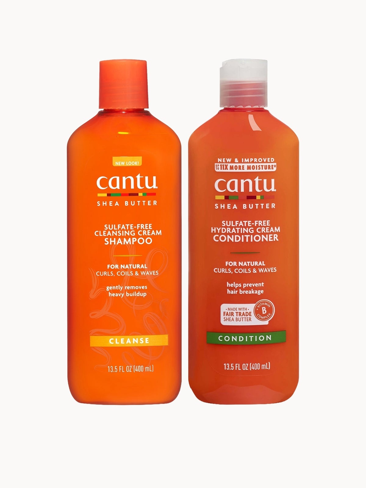 Cantu Shea Butter Cleansing Cream Shampoo & Hydrating Conditioner 400ml