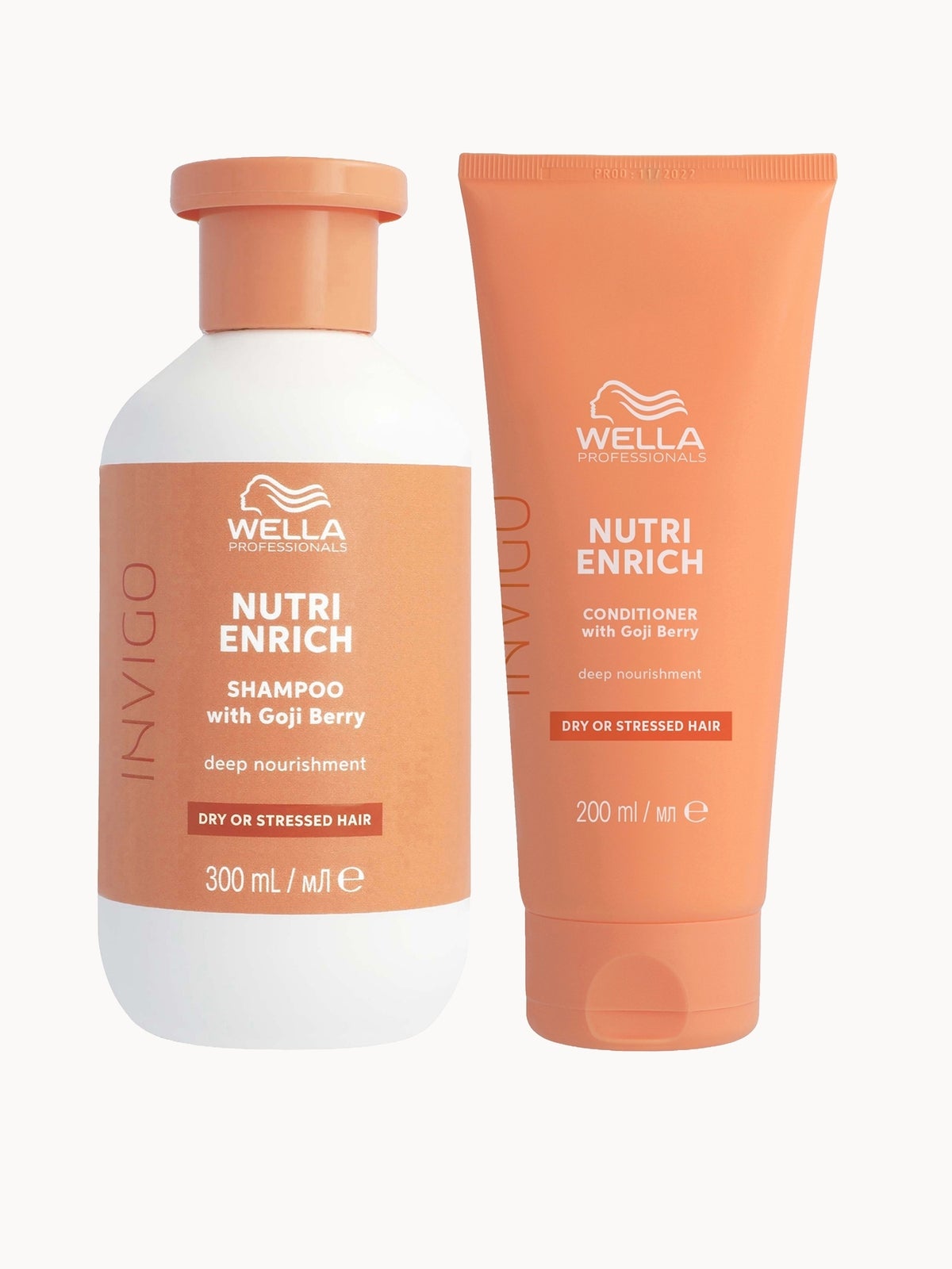Wella Professionals Care Invigo Nutri Enrich Deep Nourishing Shampoo and Conditioner Duo