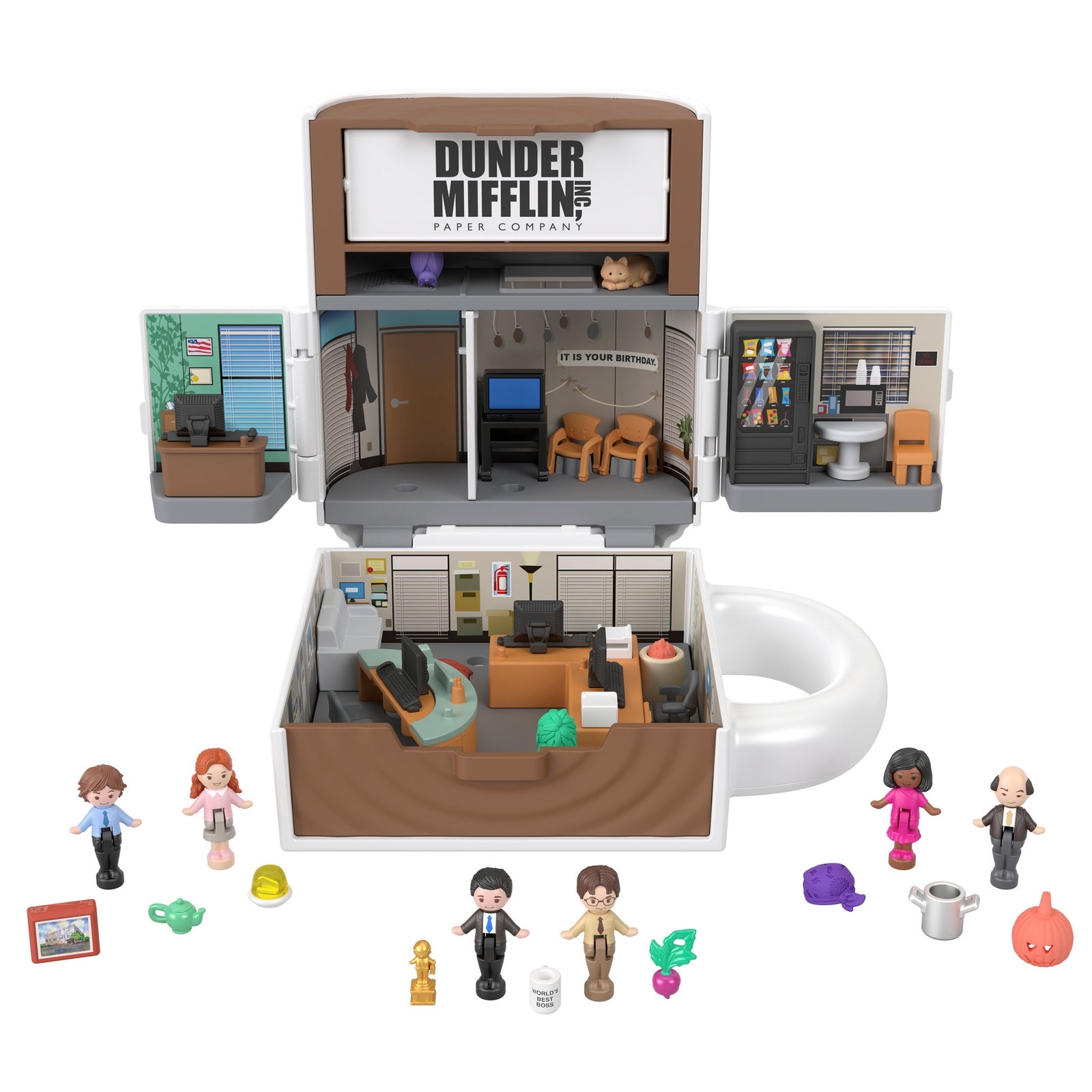 Polly Pocket Collector The Office Compact Playset