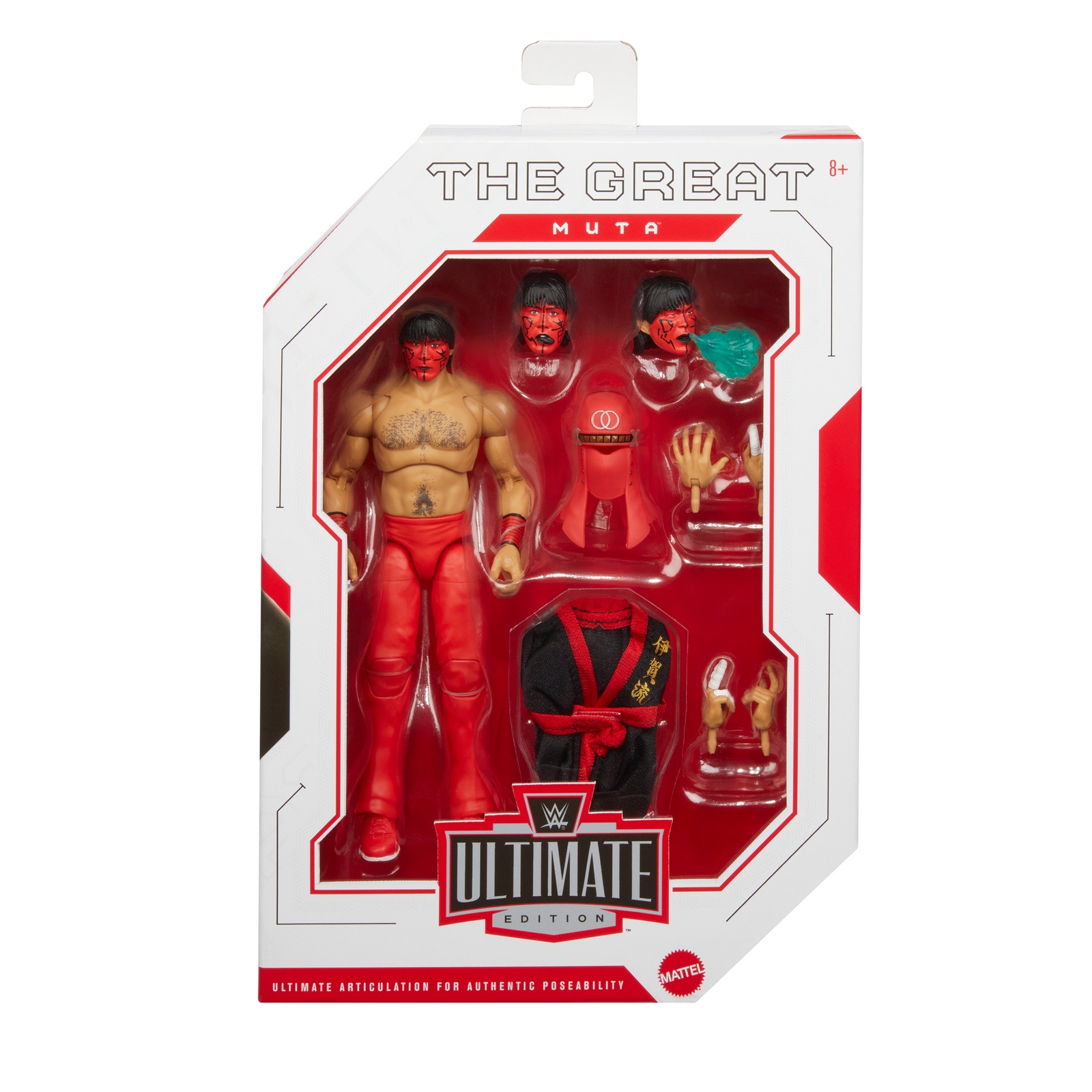 Image of WWE® Ultimate Edition Wave 25 The Great Muta (Chase) Action Figure (6 )