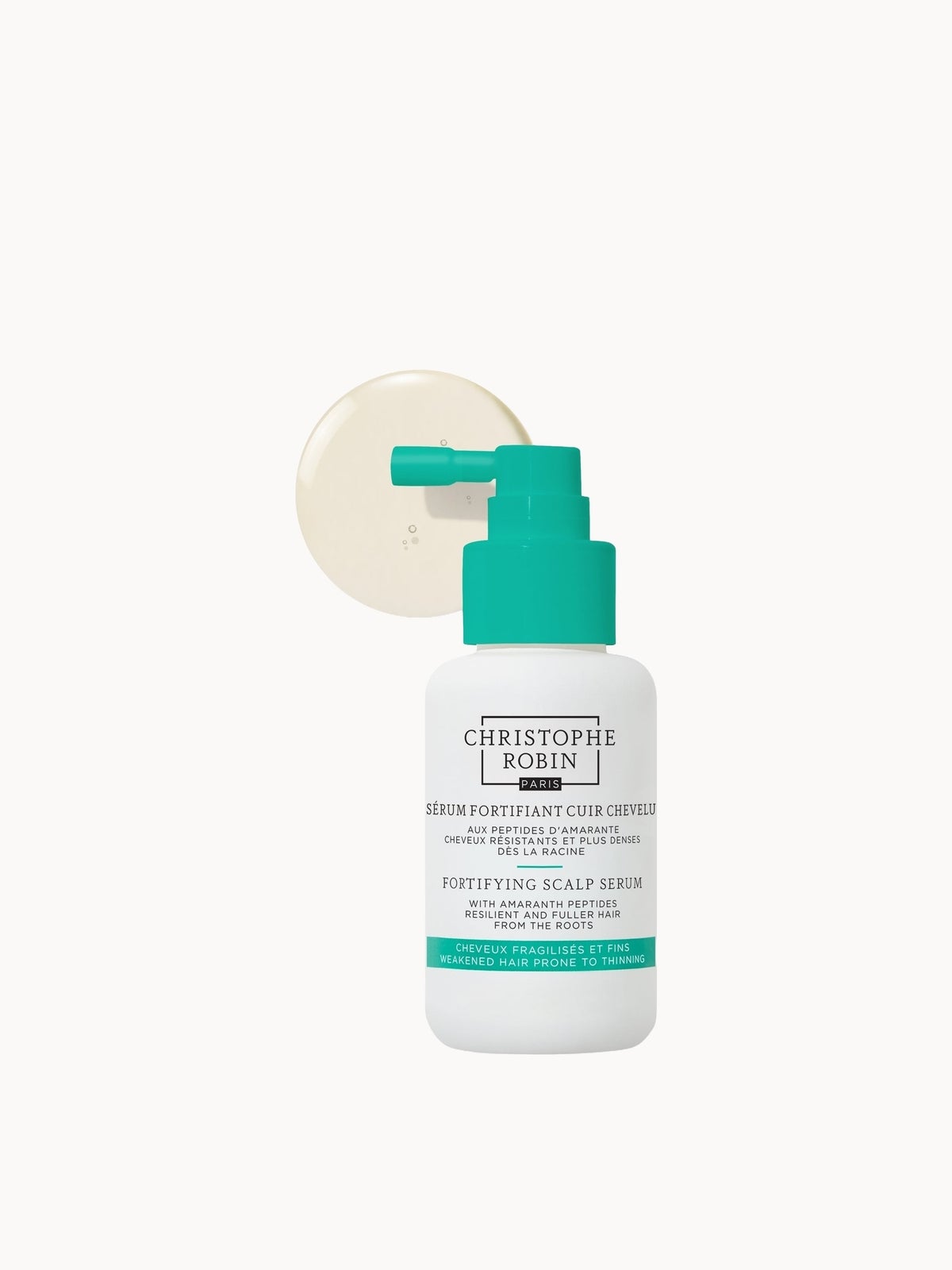 Christophe Robin Fortifying Scalp Serum with Amaranth Peptides 50ml 2