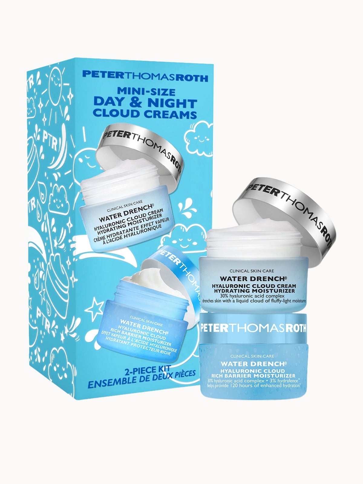 Peter Thomas Roth Water Drench Mini-Size Day & Night Cloud Creams (Worth £50)