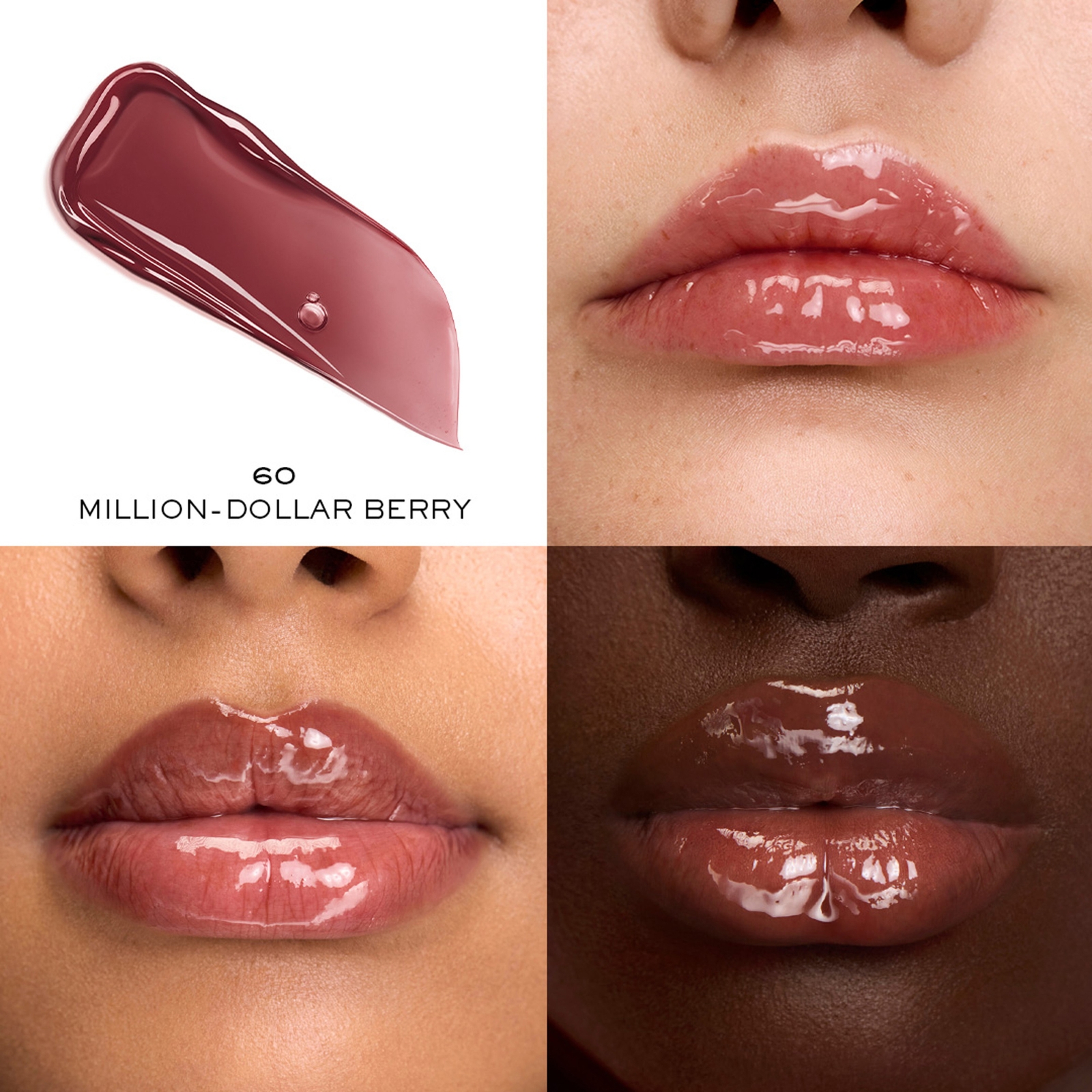 LancôMe Lip Idole Juicy Treat 9Ml (Various Shades) - 60 Million-Dollar Berry-image