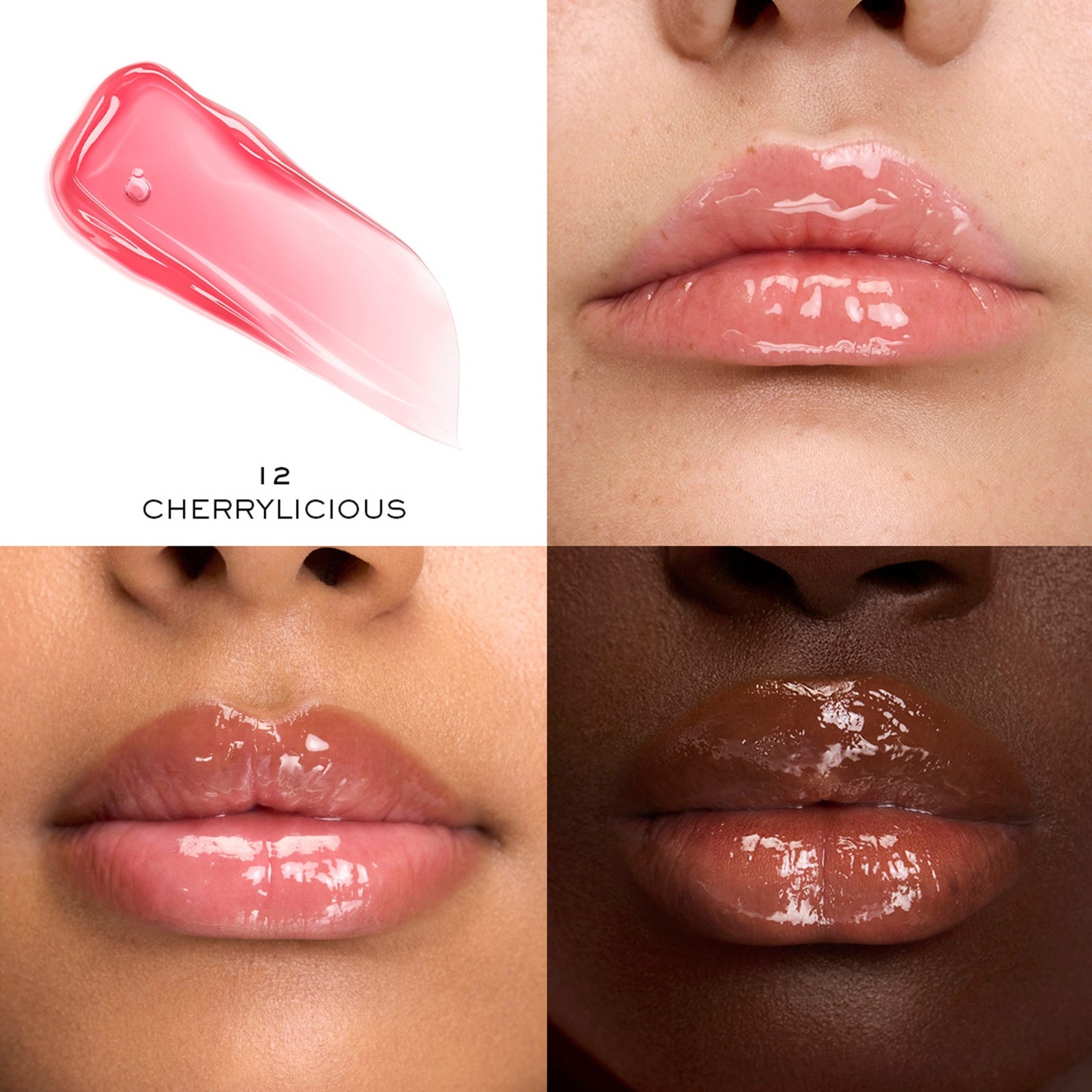 Lancôme Idôle Juicytreat Lipgloss 9 ml 12 Cherrylicious