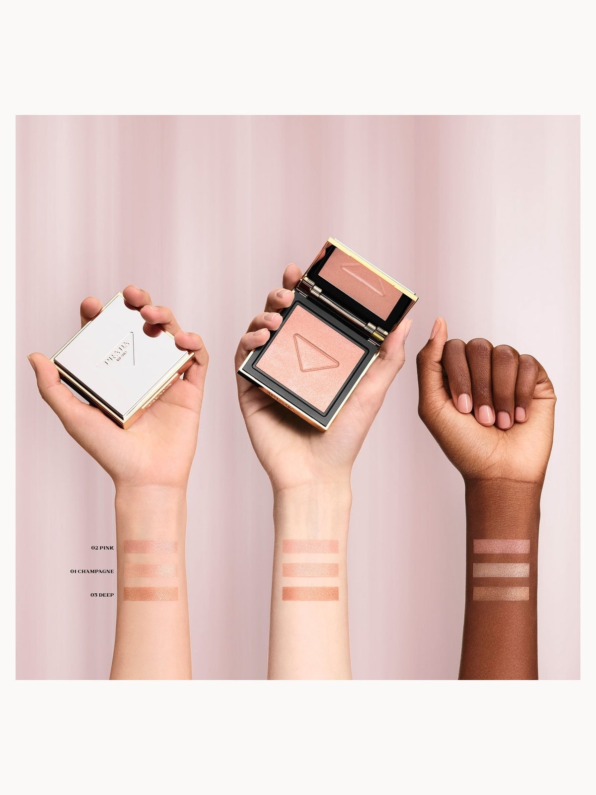 Prada Highlighter 6.8g (Various Shades) - Pink 3