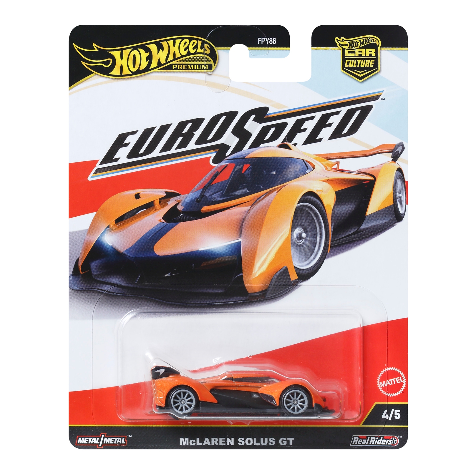Hot Wheels Premium Car Eurospeed McLaren Solus GT