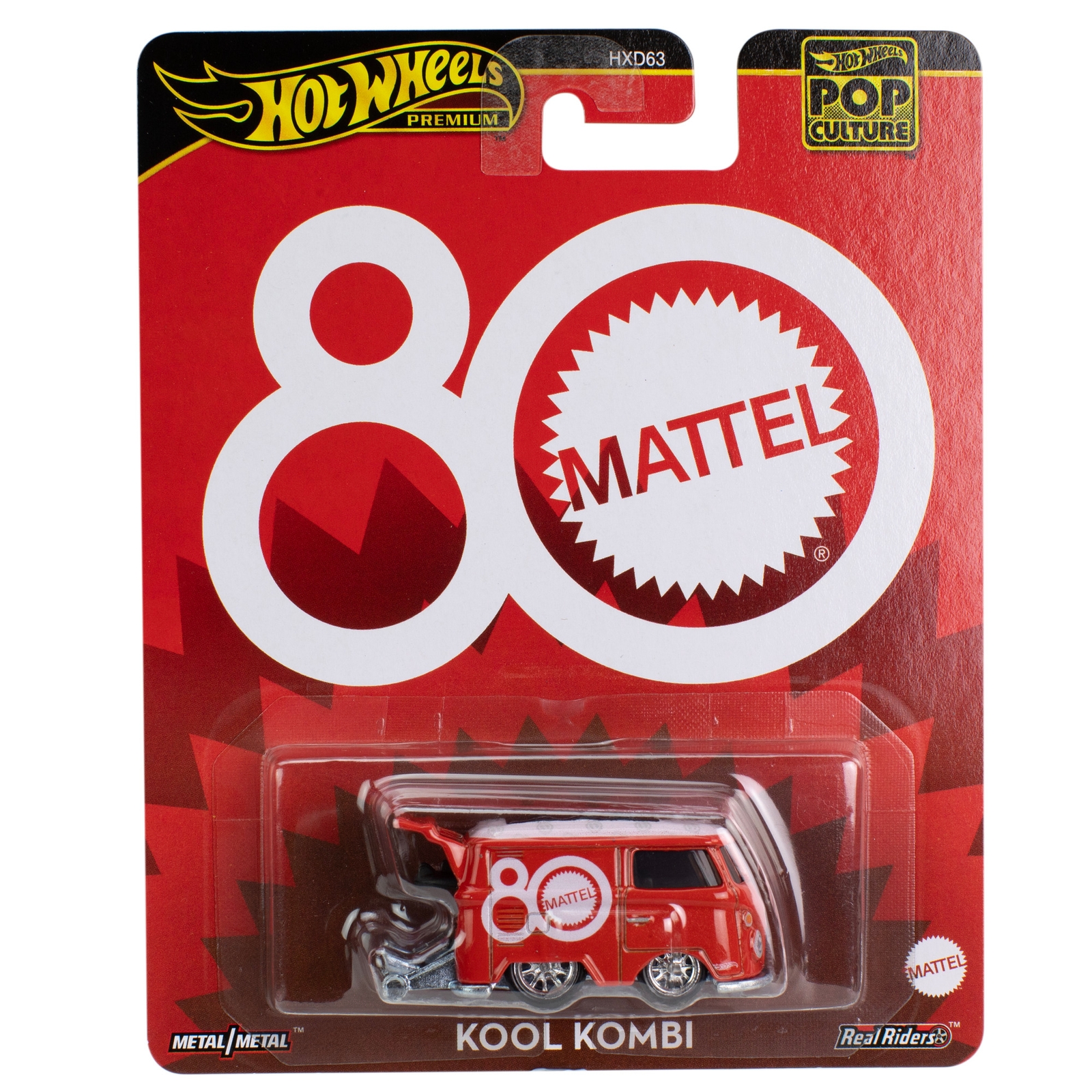 Hot Wheels Premium Pop Culture 80th Anniversary Volkswagen Kool Kombi