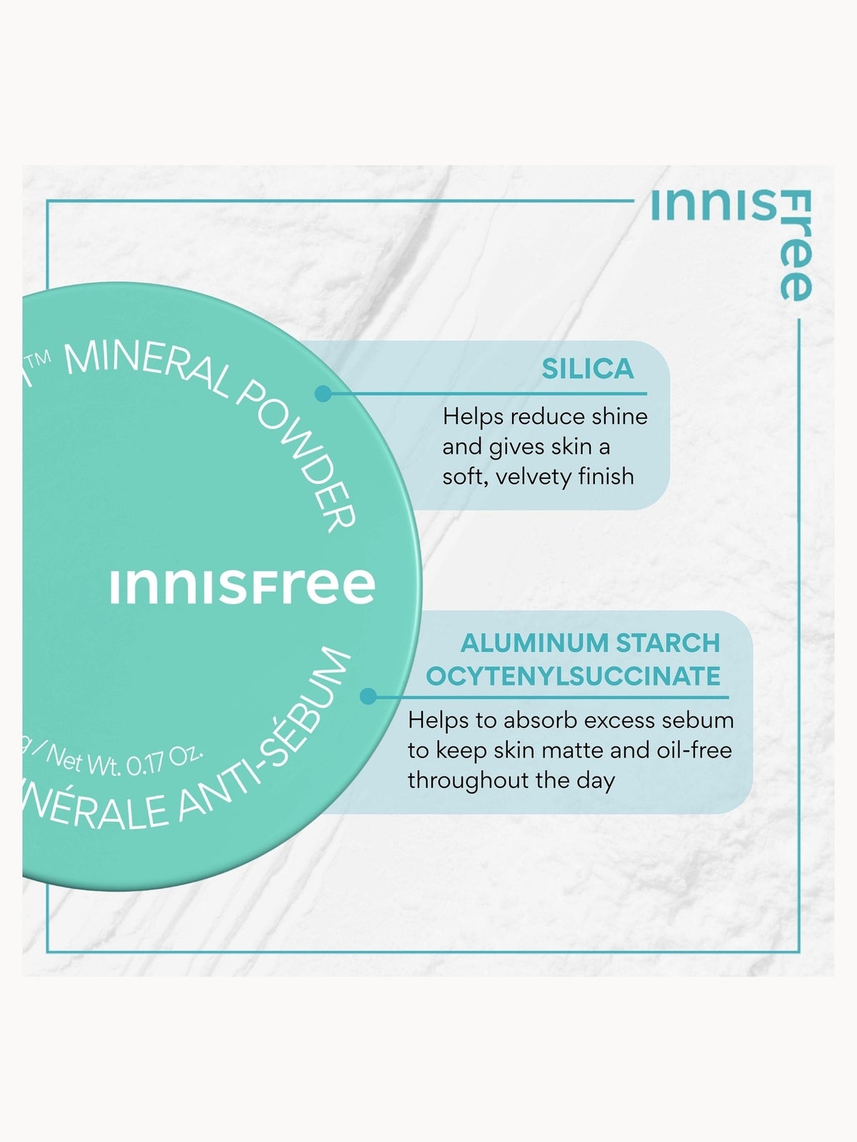 INNISFREE No Sebum Mattifying Powder 5g 4