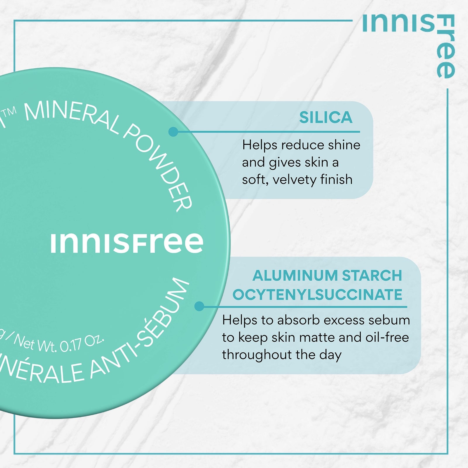 INNISFREE No Sebum Mineral Powder 5g 4