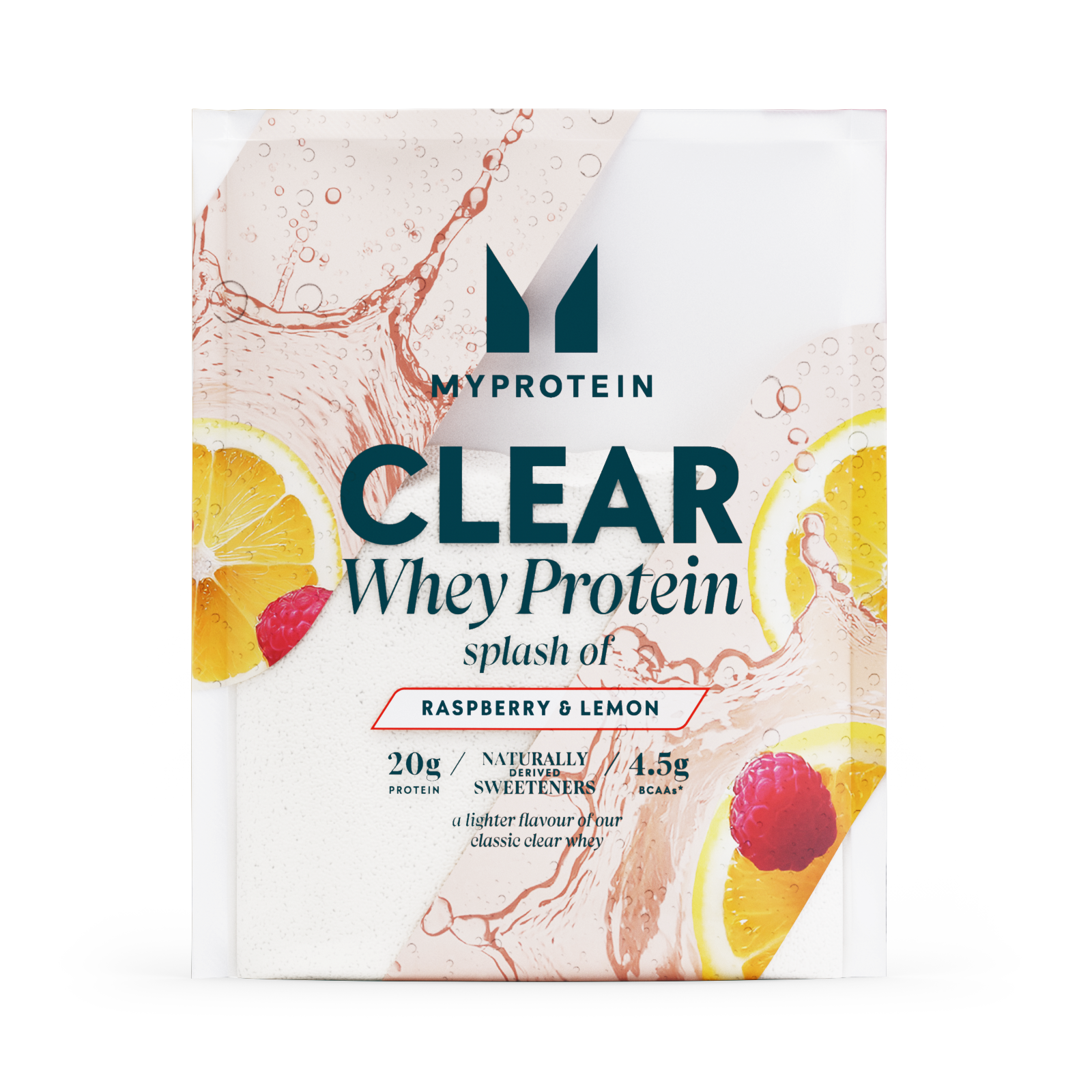 Myprotein UK MyProtein Clear Whey Protein (Sample) - 28G -1servings - Splash Of - Raspberry & Lemon