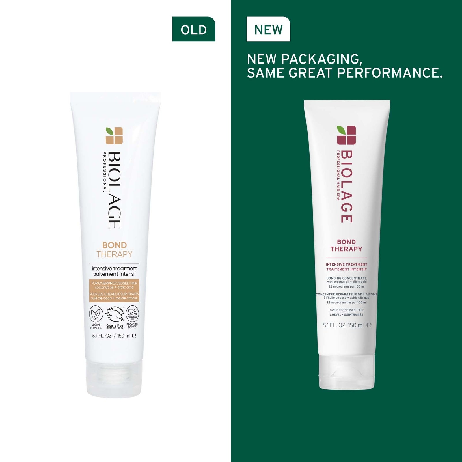BIOLAGE Bond Therapy Intensive Treatment in Clear