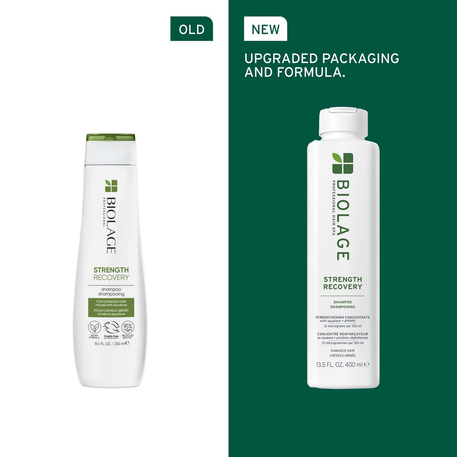 Biolage Strength Recovery Shampoo 400Ml-image