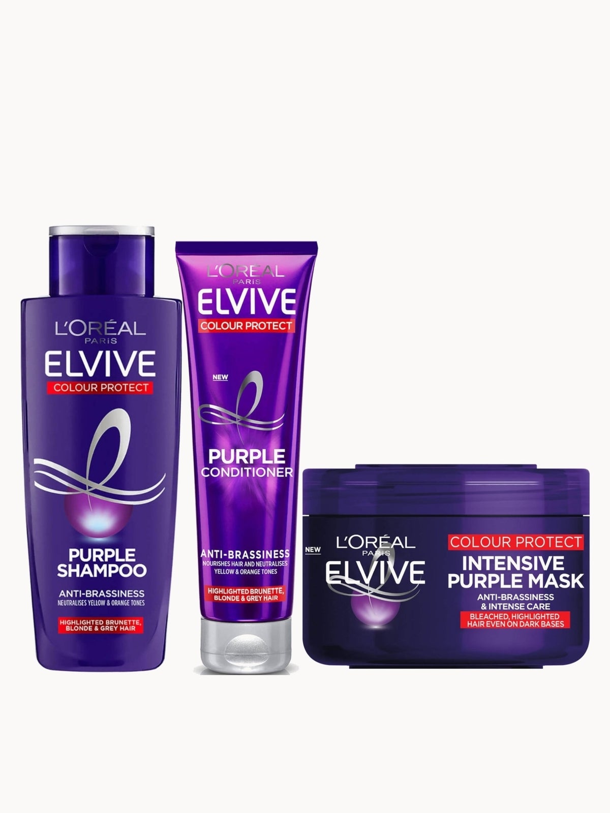 L’oréal Paris L'oreal Paris Elvive Colour Protect Anti-Brassiness Purple Mask, 0.2989 Kg - Image 7