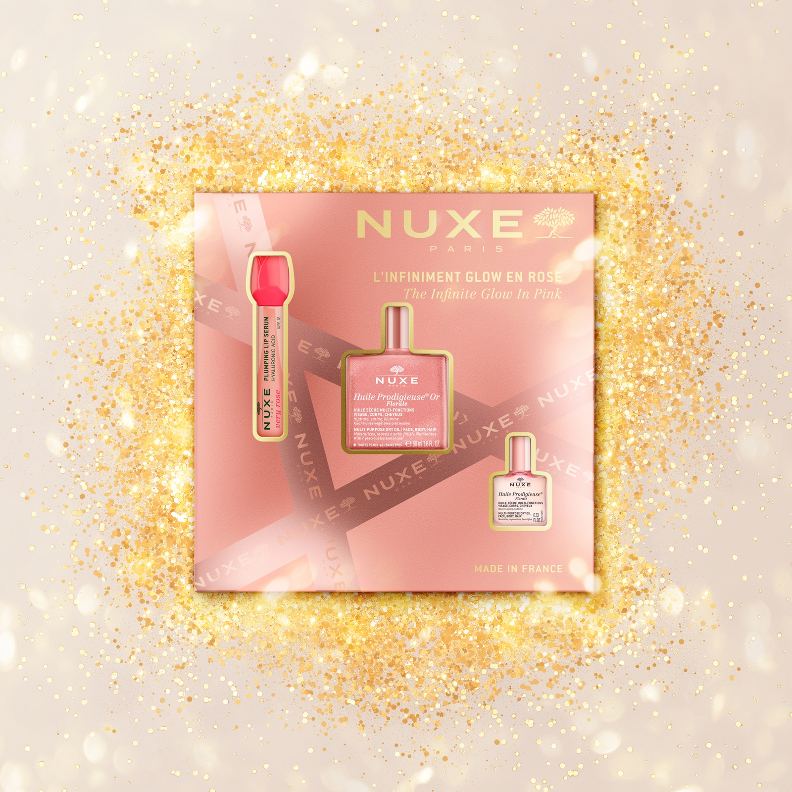 Nuxe Christmas Giftset The Infinite Glow In Pink-image