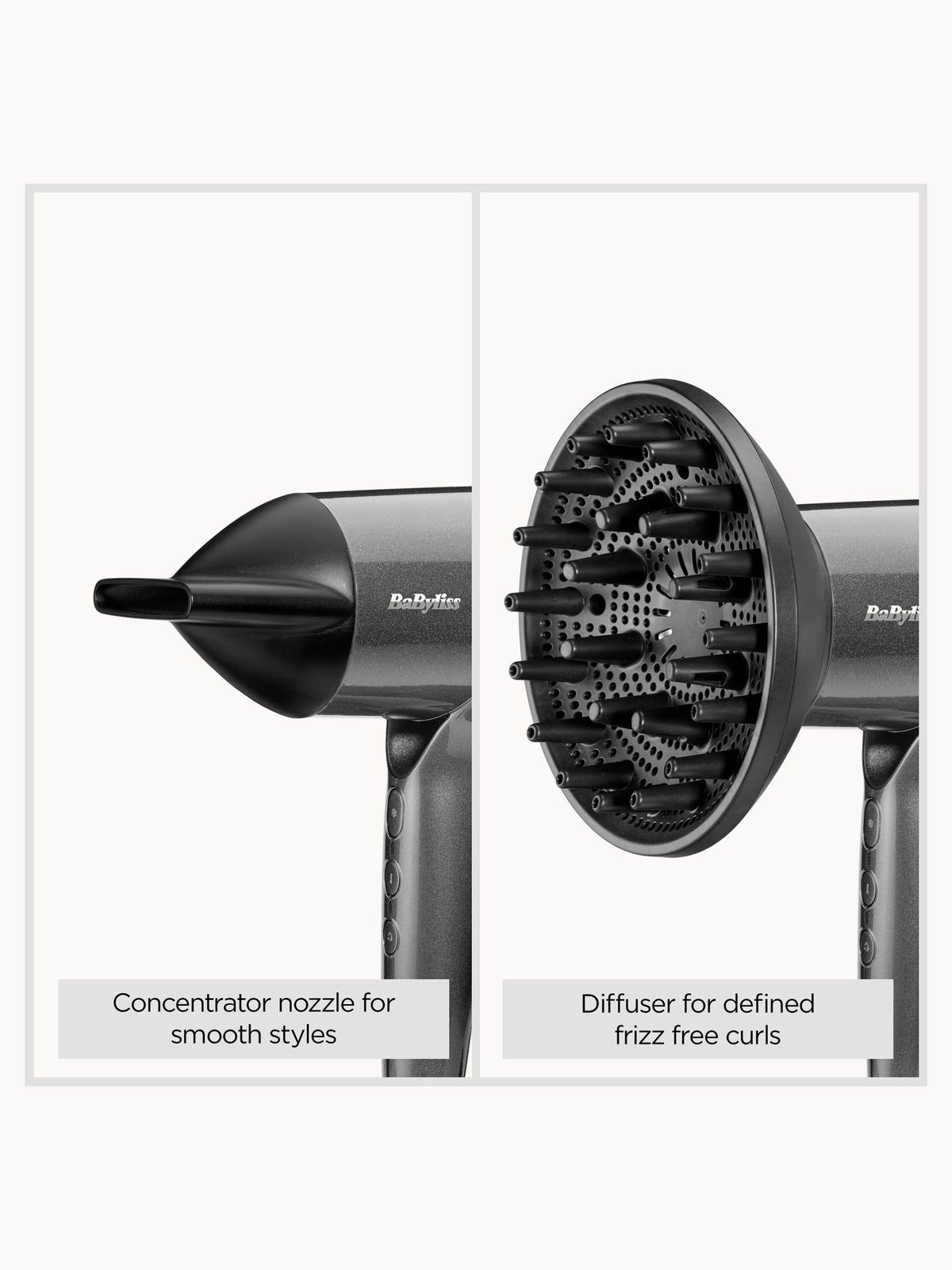 BaByliss Titanium Shine Digital Motor Lightweight Compact Hair Dryer, photo 3