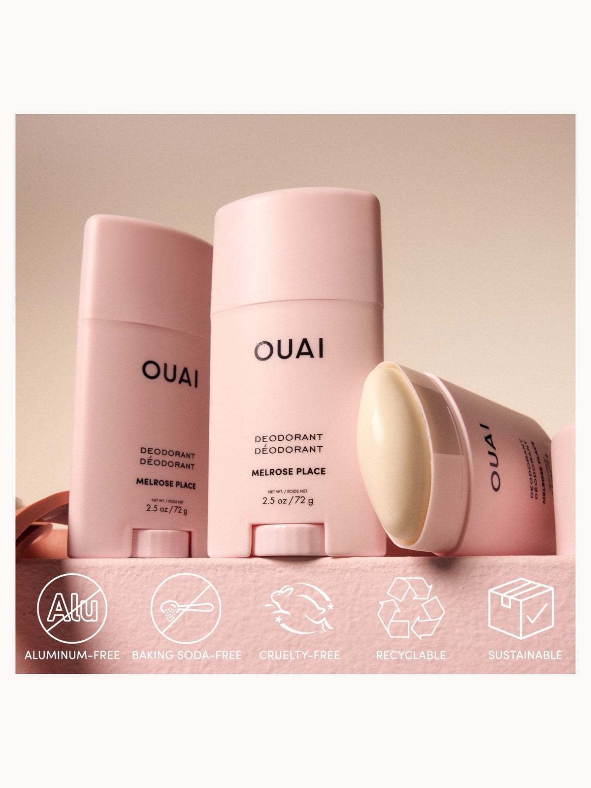 OUAI Deodorant - Melrose Place 72g 4