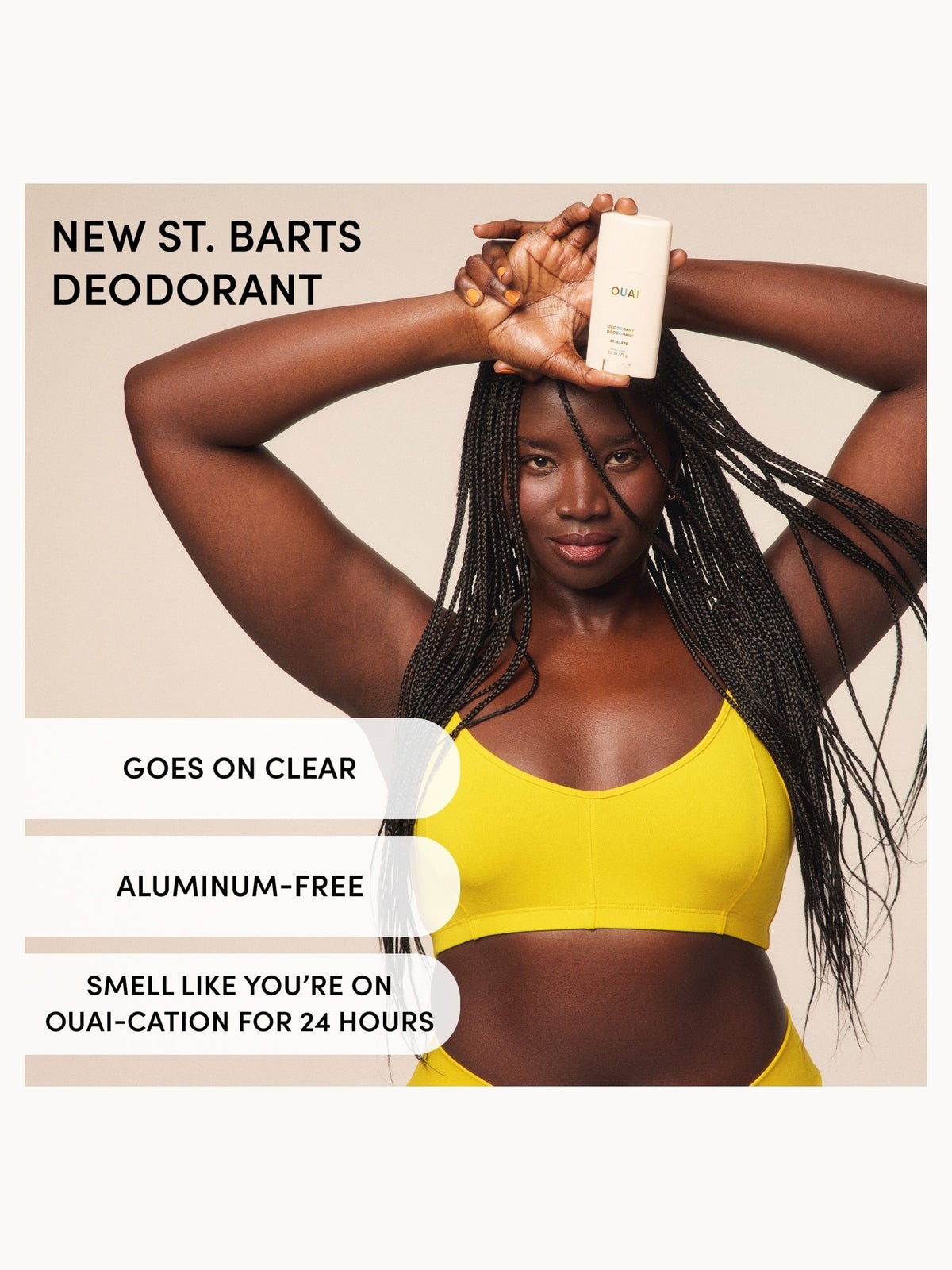 OUAI Deodorant - St Barts 72g 3