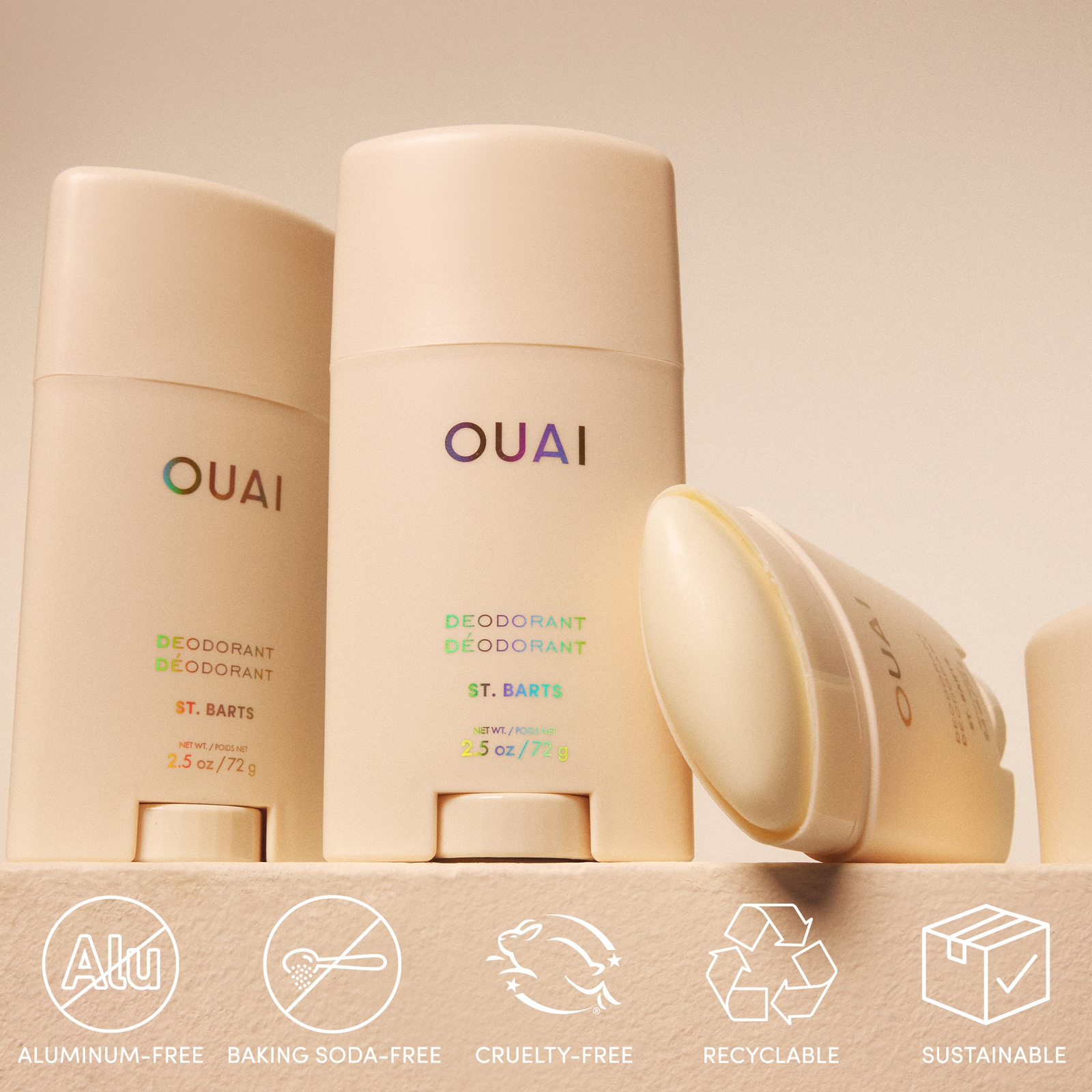 Thumbnail - OUAI Deodorant - St Barts 72g