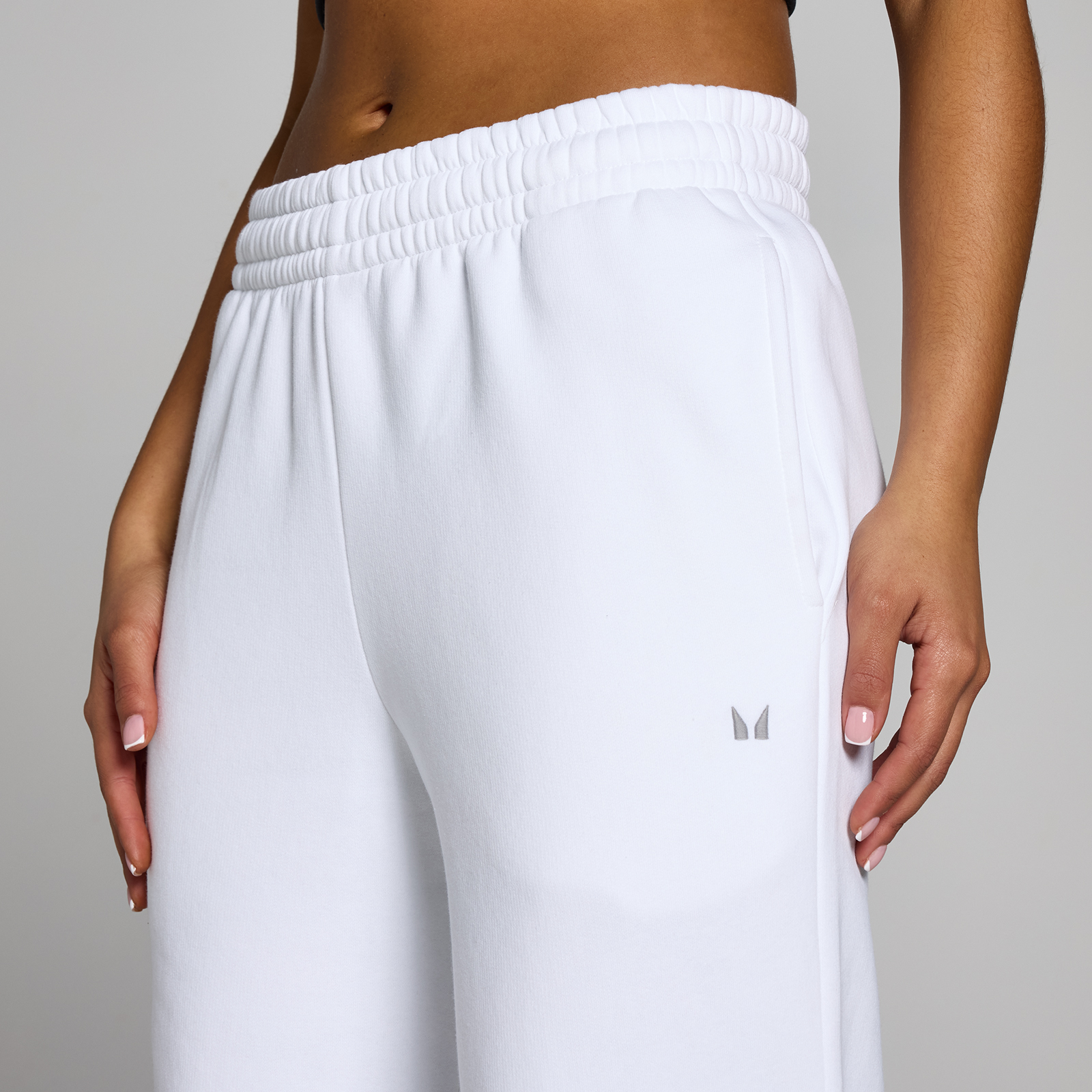 Thumbnail - MP Damen Basics Jogginghose mit geradem Bein – Weiß - XL