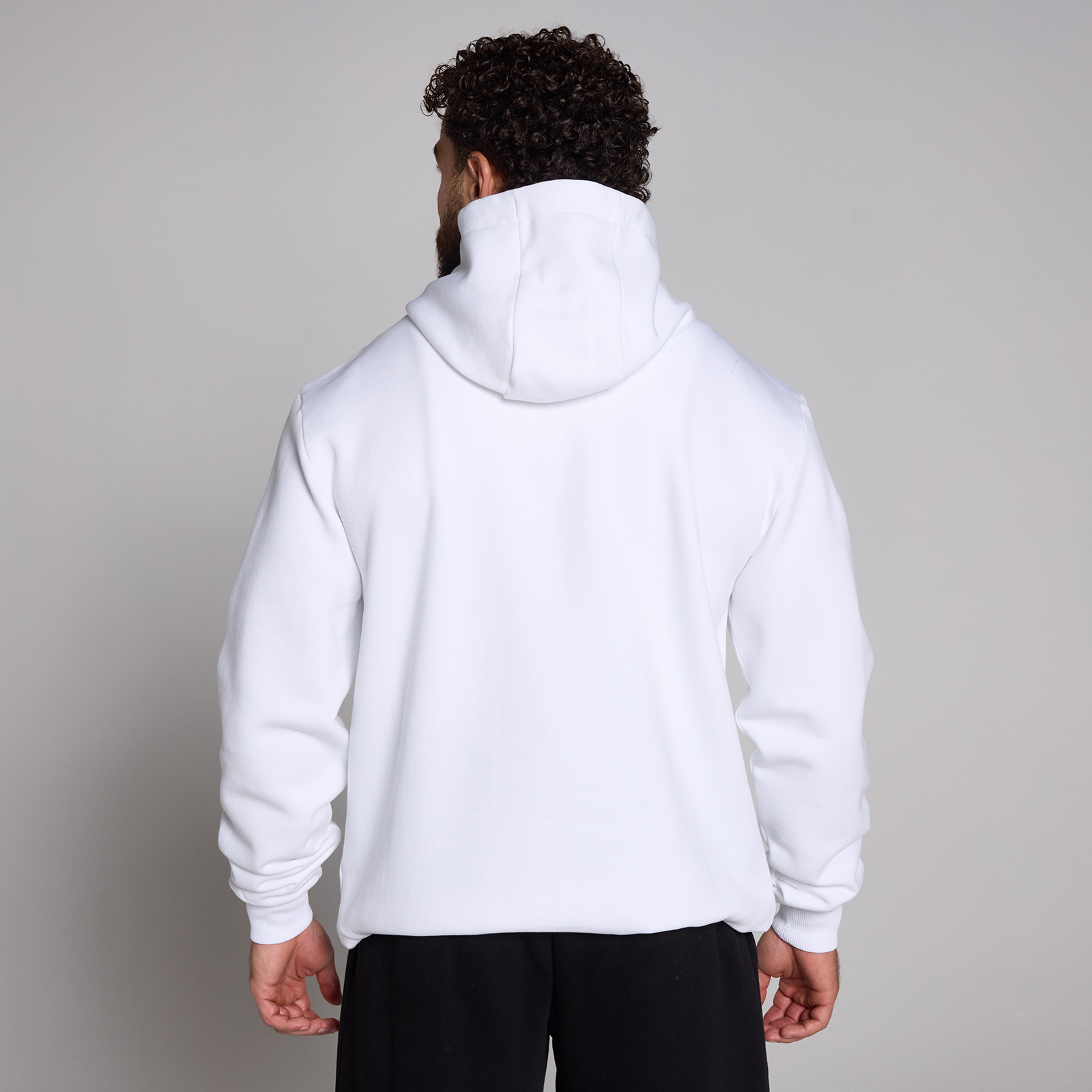 5059883406428 - MP Herren Rest Day Kapuzenpulli – Weiß - XS