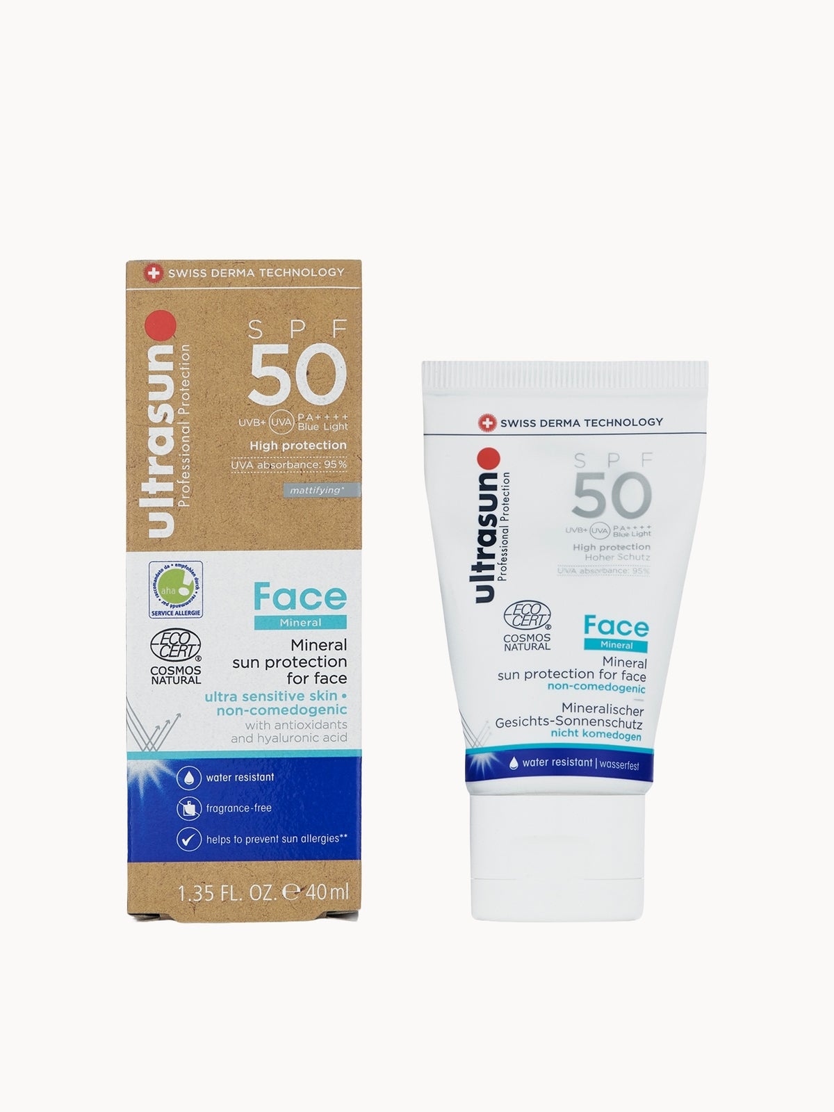 Ultrasun Mineral Face SPF50 40ml