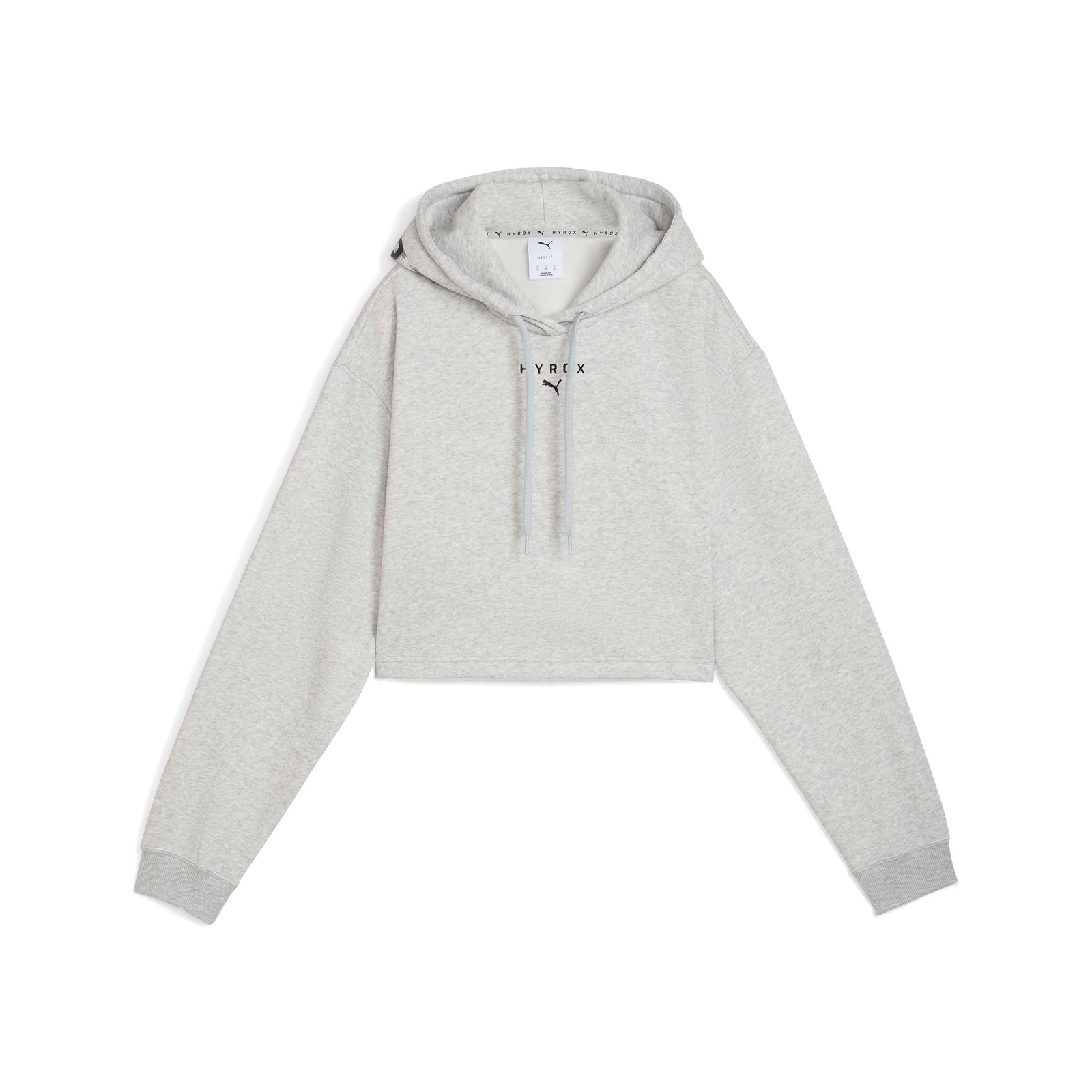 Myprotein UK Puma PUMA x HYROX Heavyweight Hoodie – Light Gray Heather