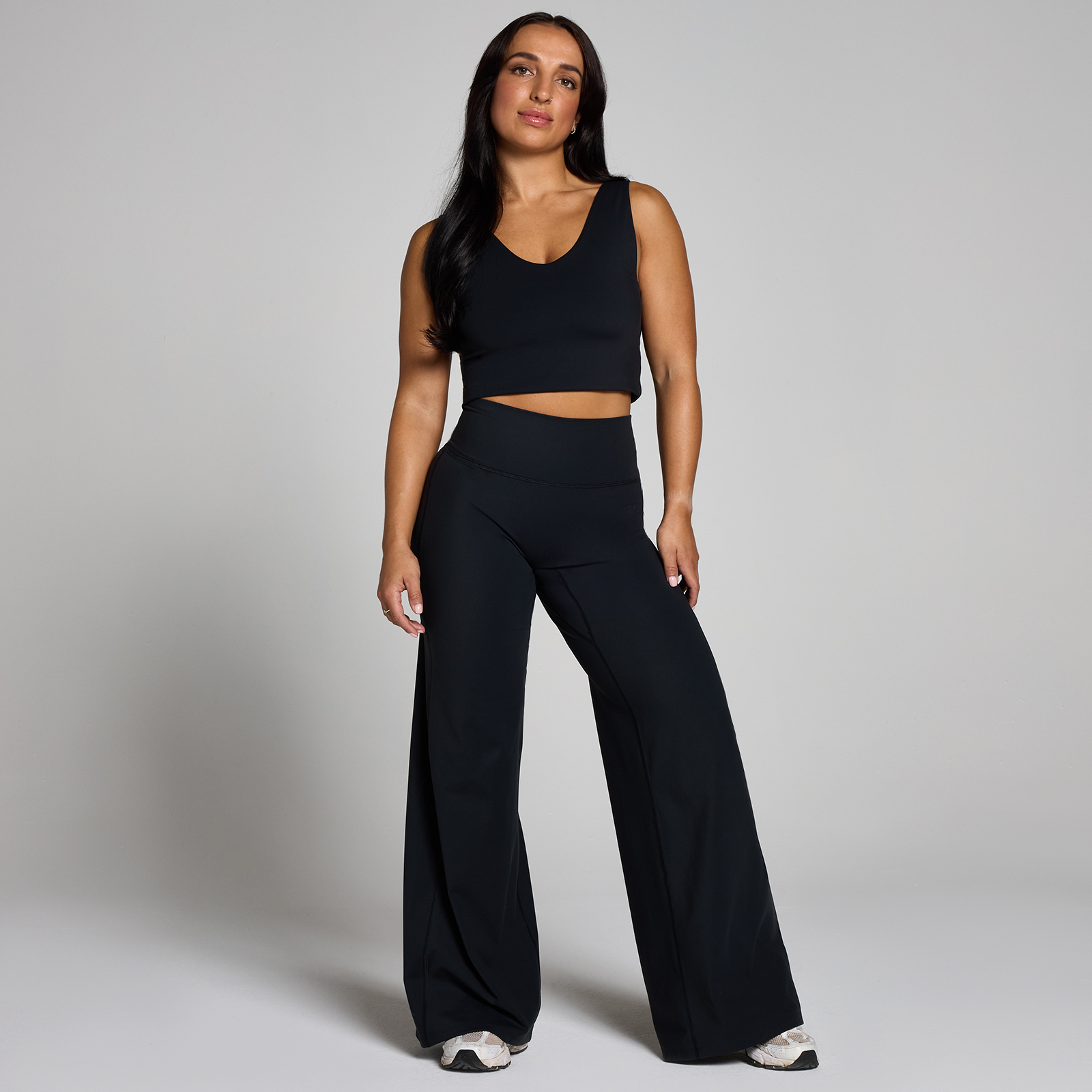 5059883406800 - MP Womens Petite Tempo Wide Leg Leggings - Black - XL 5059883406800 - MP Womens Petite Tempo Wide Leg Leggings - Black - XL