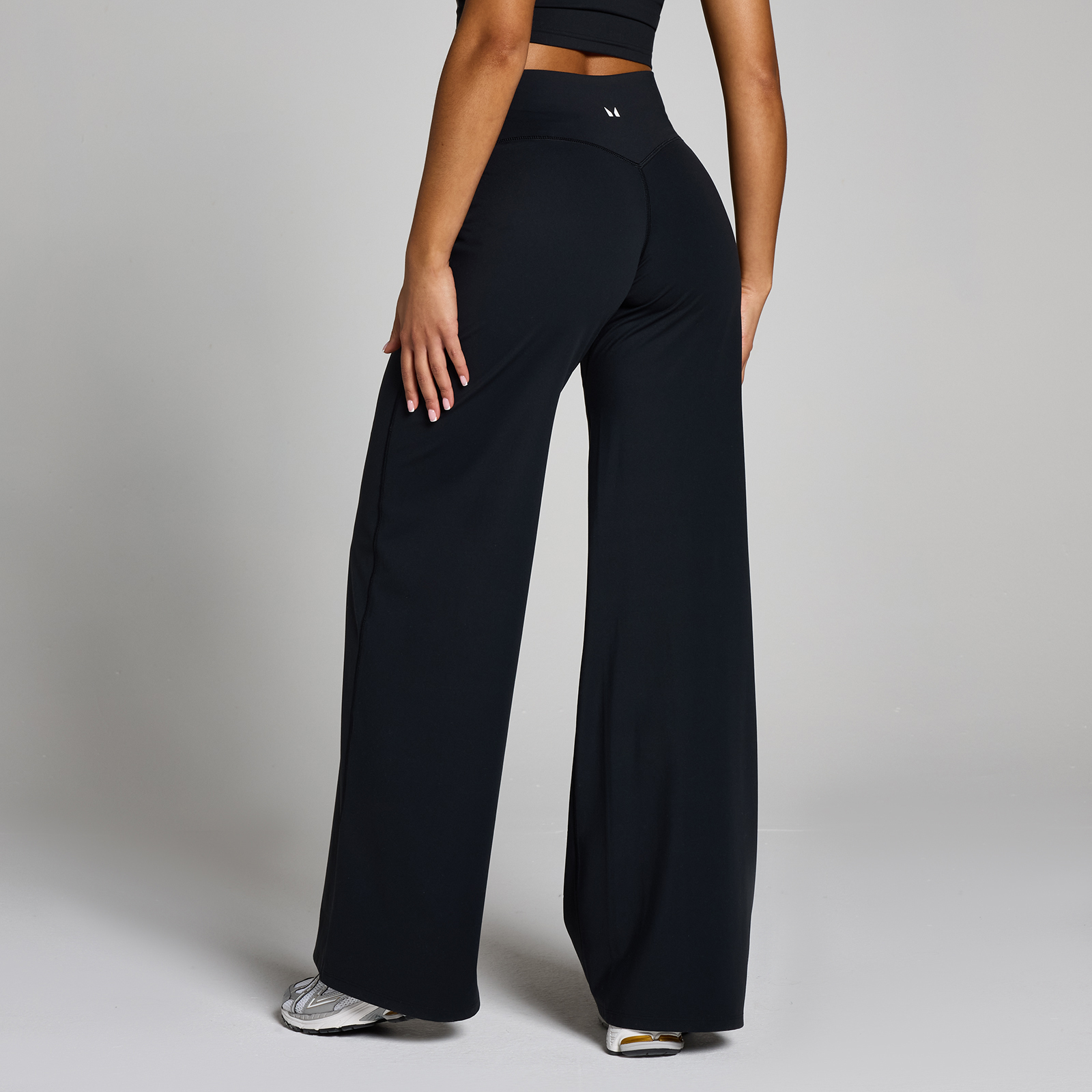 MP Damen Leggings Tempo Weites Bein, Größe Tall - Schwarz - XXL