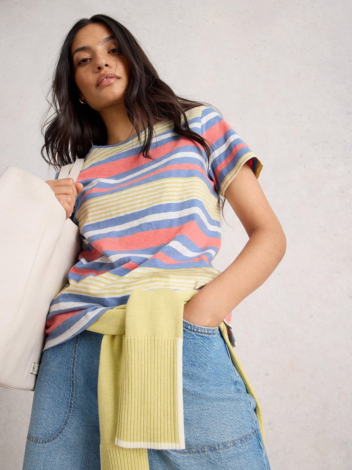 Gestreiftes T-Shirt Abbie - 34