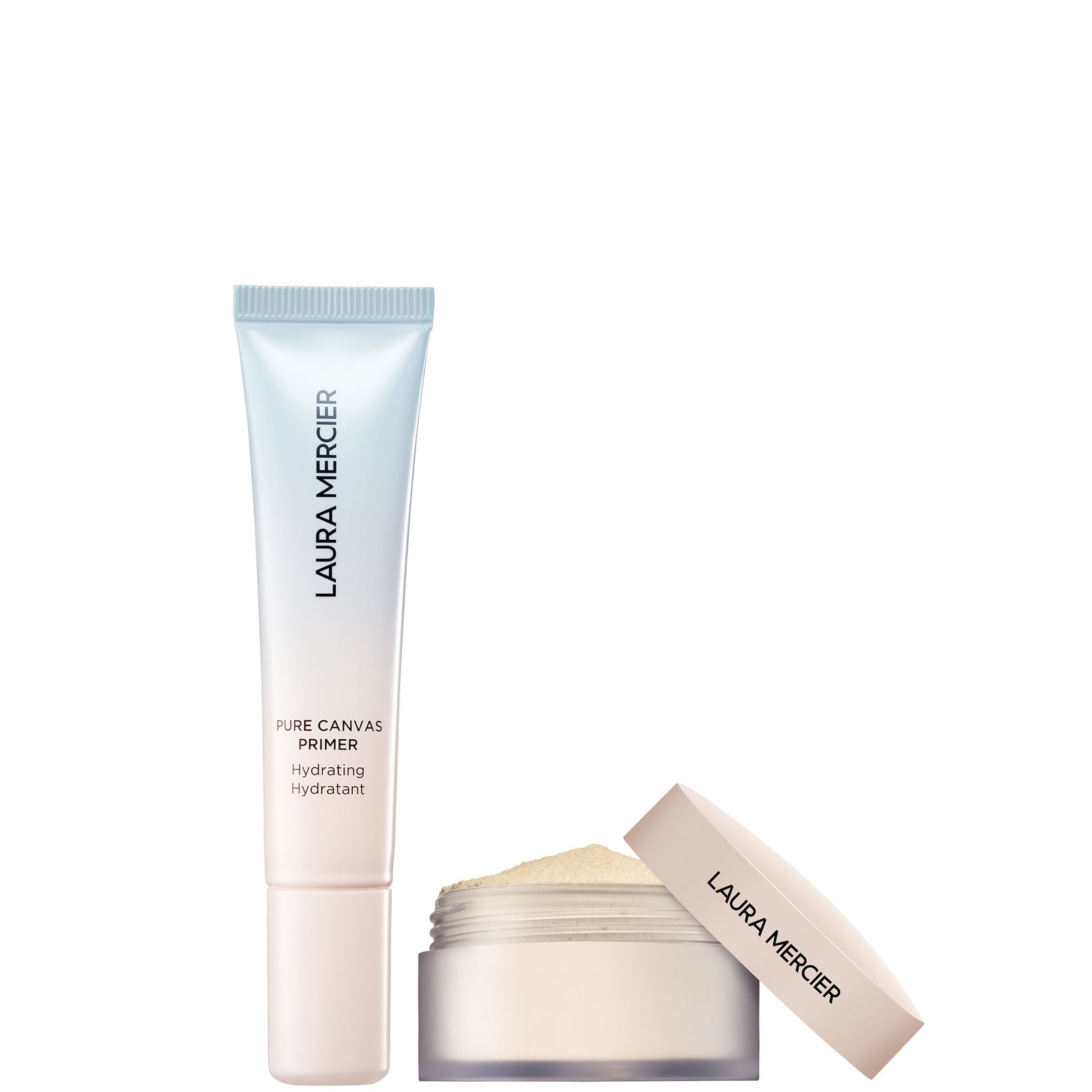 Laura Mercier Flawless Treats Mini Prime + Set Duo - Mini Hydrating Primer + Mini Ultra Blur in Translucent (Worth £44.50) 2